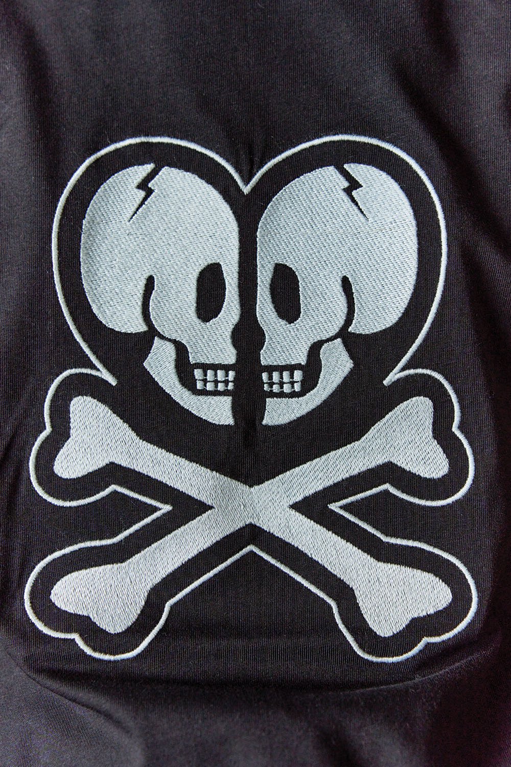 A Heart Of Skulls Oversized T-shirt - Image 5