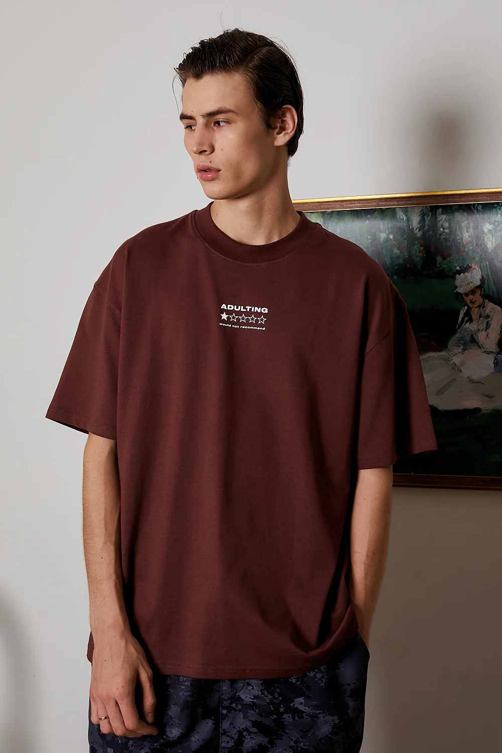 Adulthood Error Oversized T-shirt - Image 4