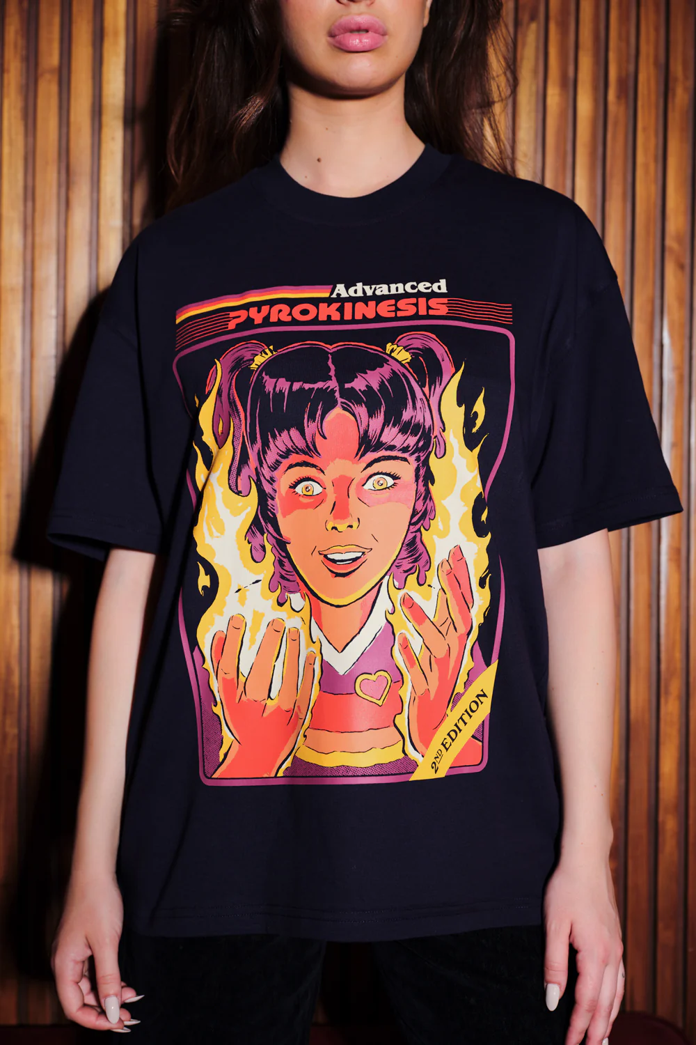 Advanced Pyrokinesis Oversized T-Shirt - Image 2