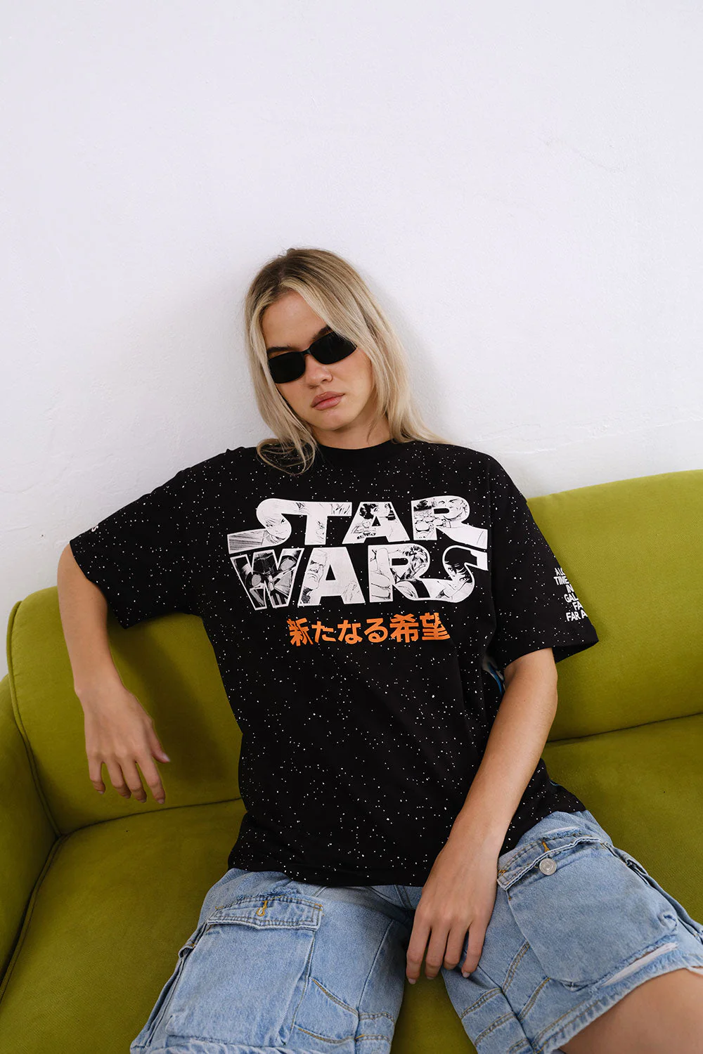 Anime Star Wars Oversized T-shirt - Image 2