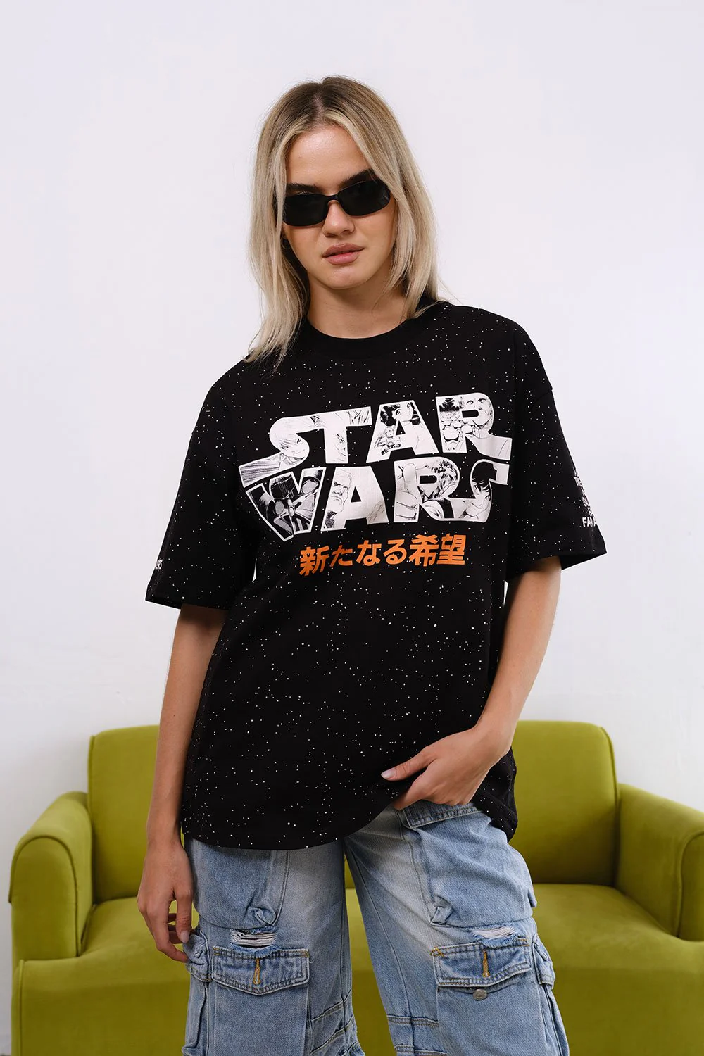 Anime Star Wars Oversized T-shirt - Image 3