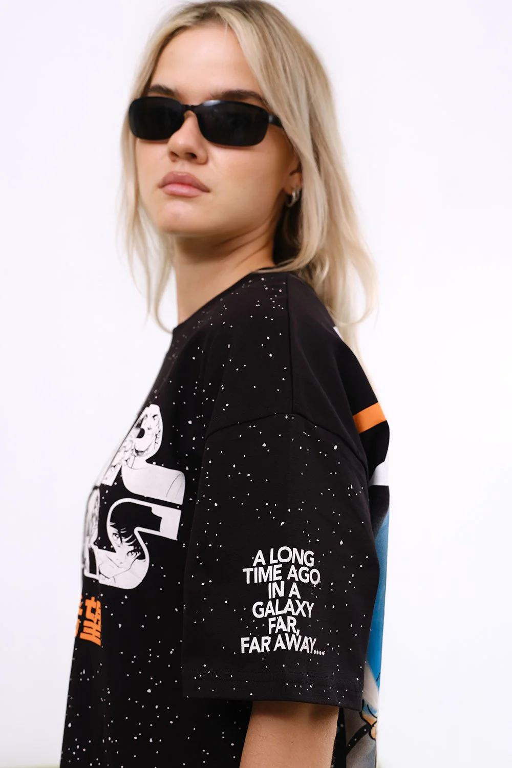 Anime Star Wars Oversized T-shirt - Image 4