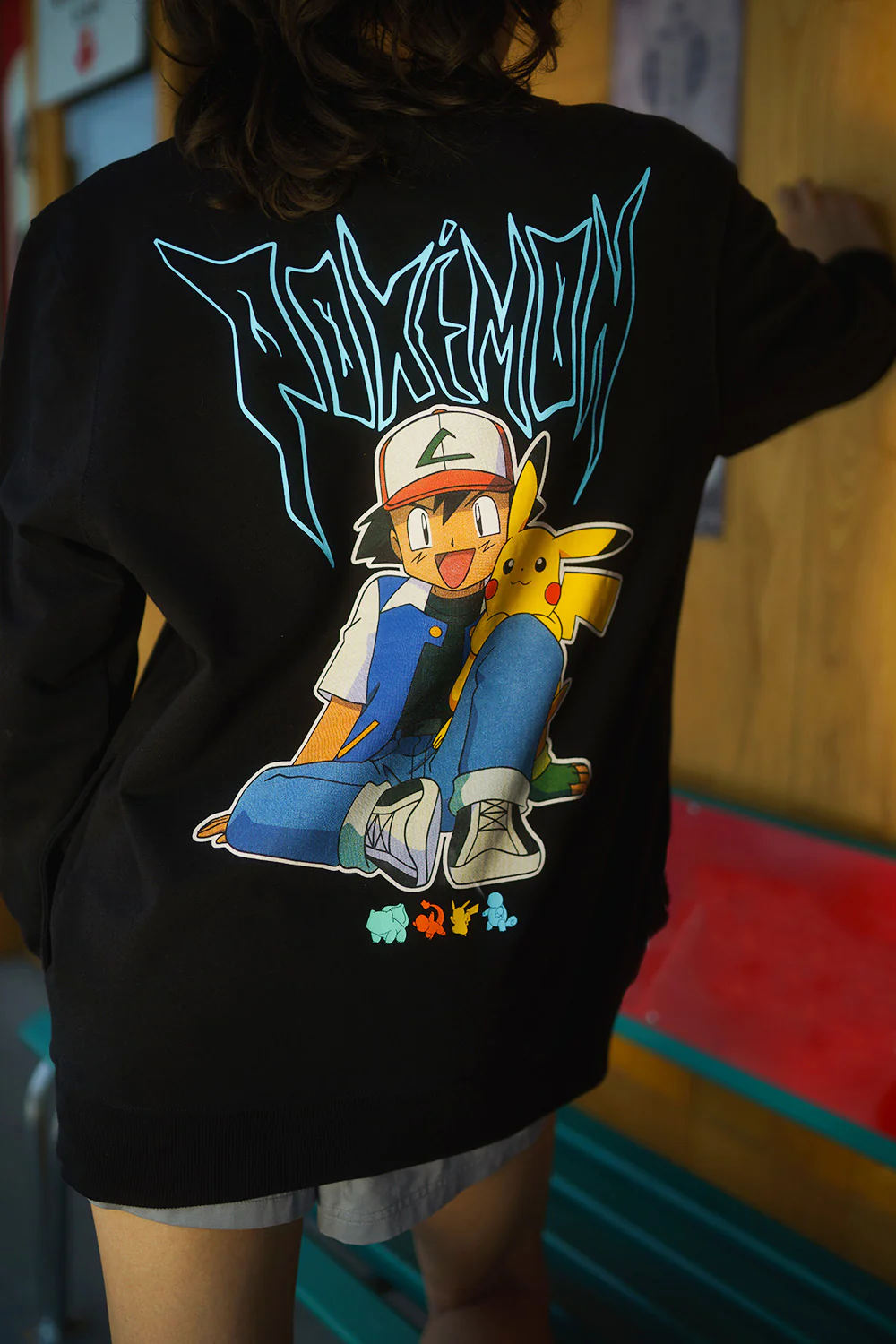 Ash-Pi Oversized Sweatshirt - Image 4