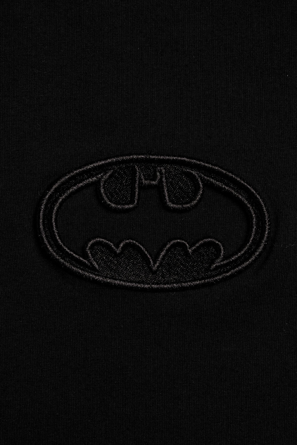 Bat Emblem Faded Oversized T-shirt - Image 3
