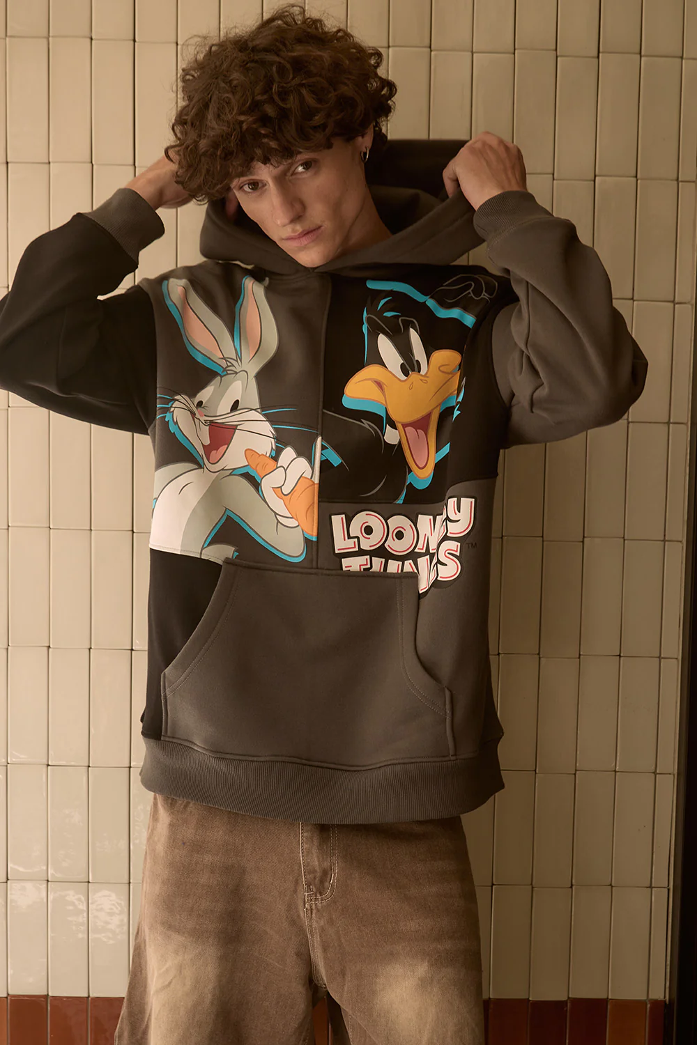Best Duo Panel Hoodie - Image 2