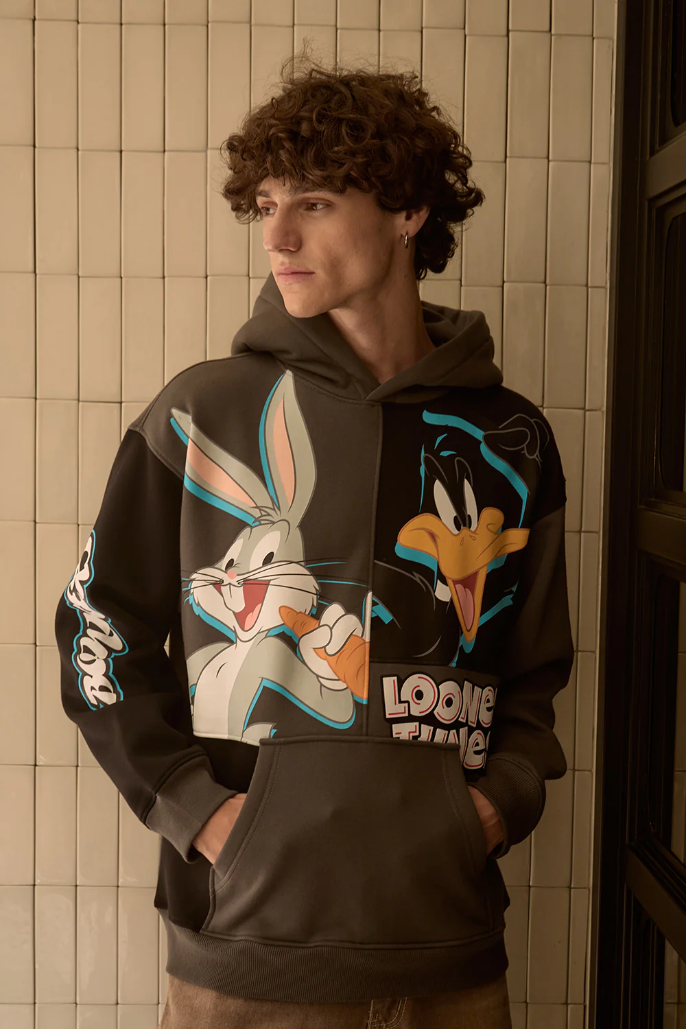 Best Duo Panel Hoodie - Image 3