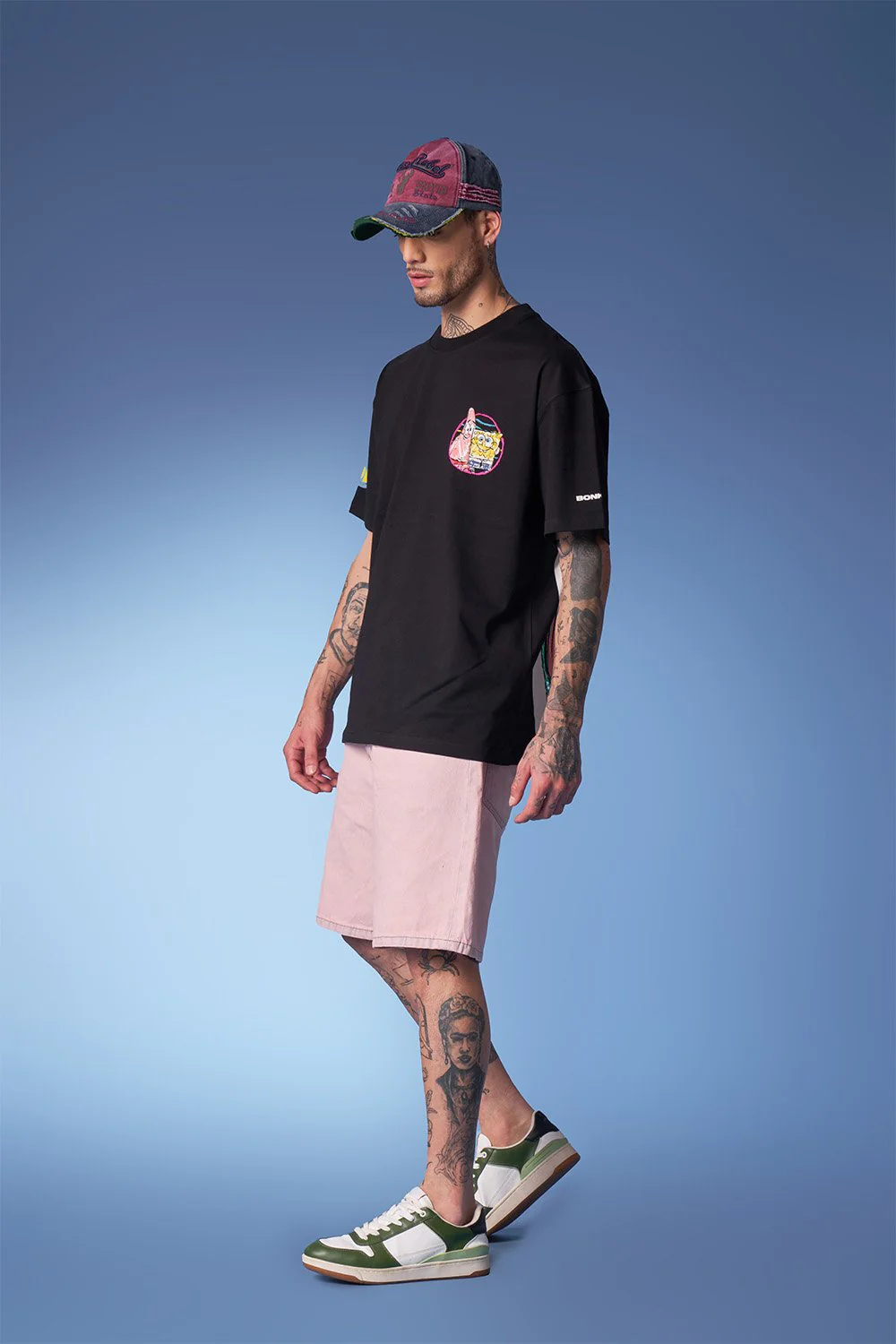 Black Back to School Oversized T-shirt - Image 8