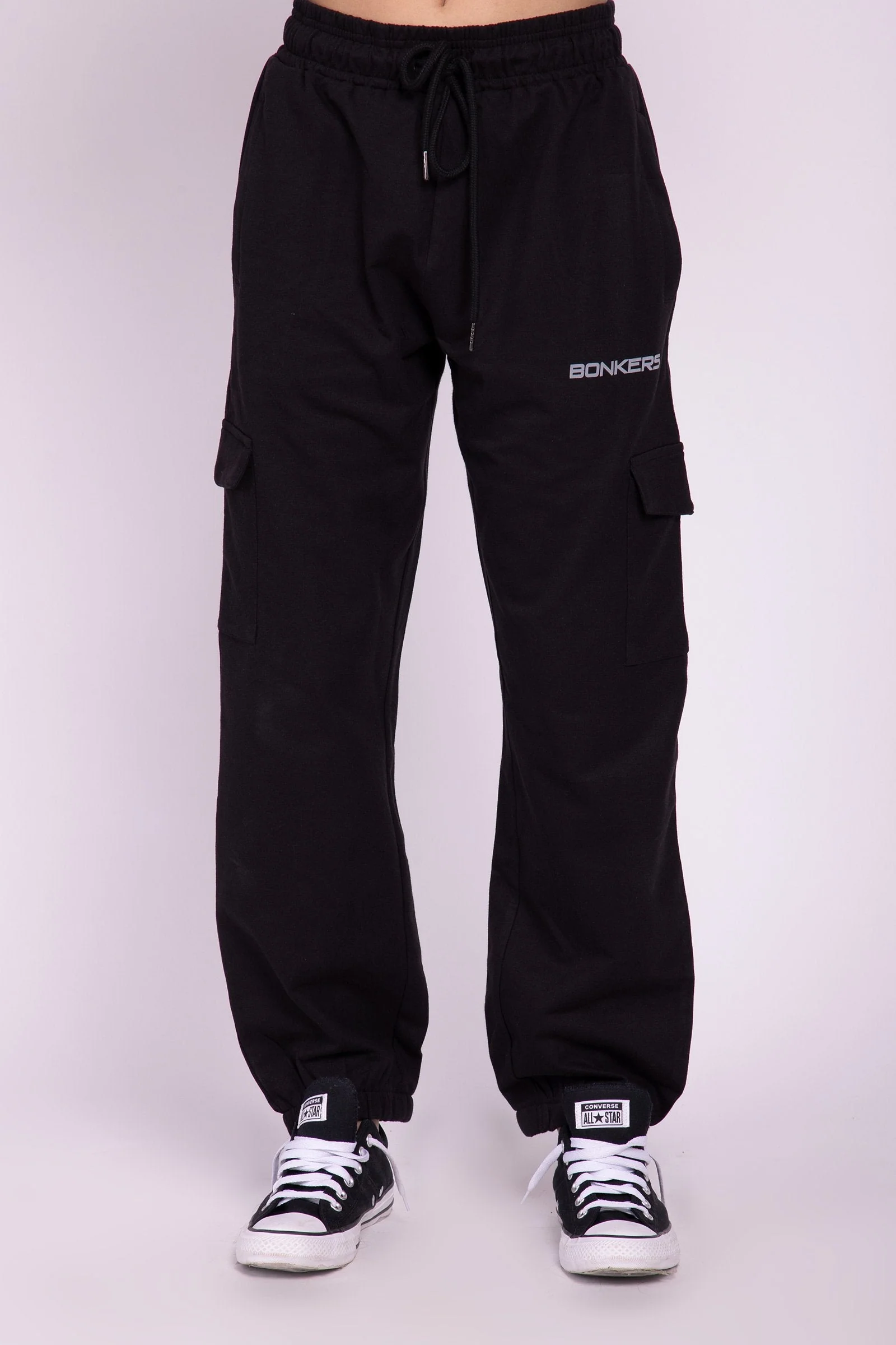 Black Cargo Pants - Image 4
