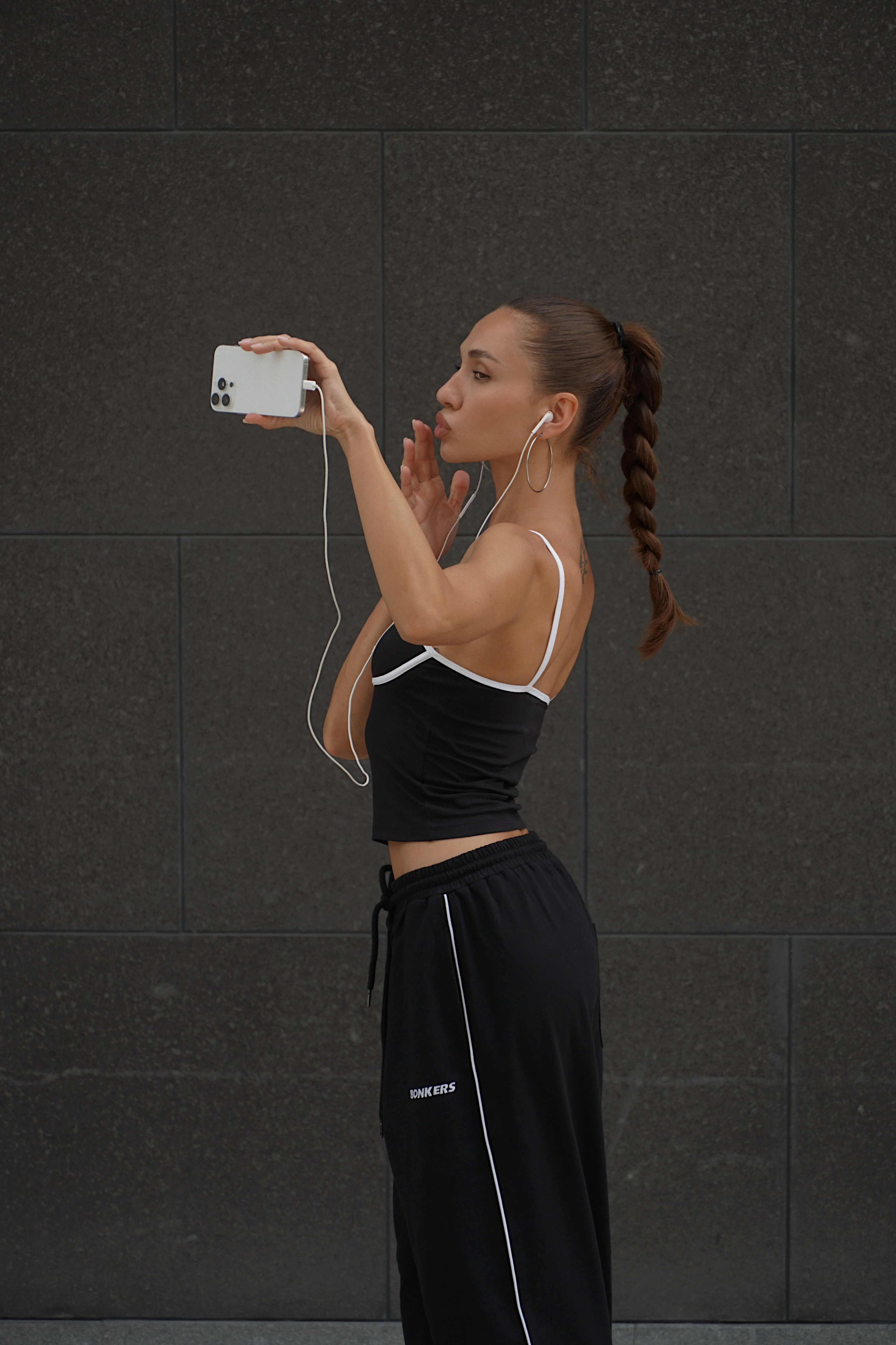 Black Essential Cami Top - Image 4