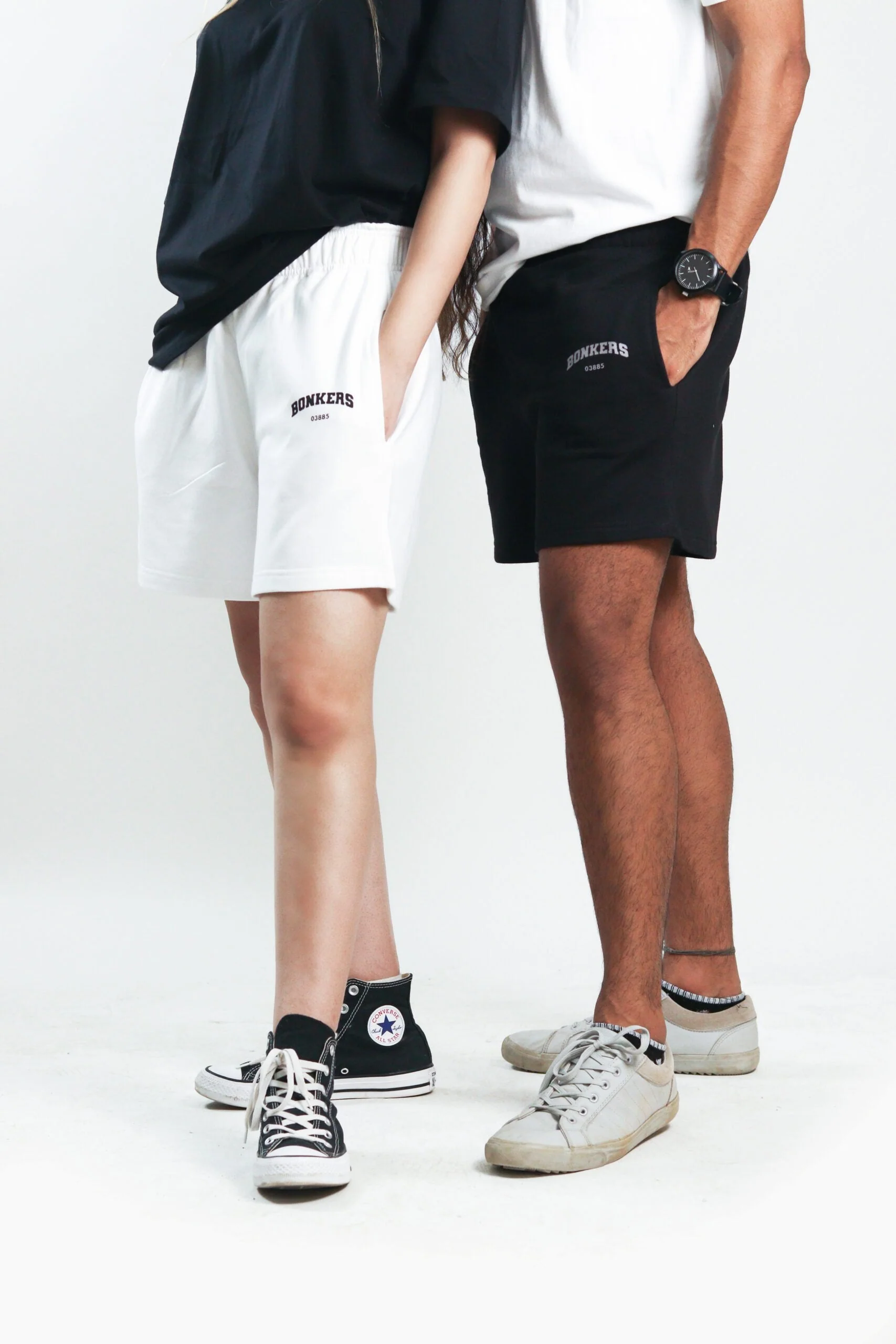 Black Lounge Shorts - Image 3
