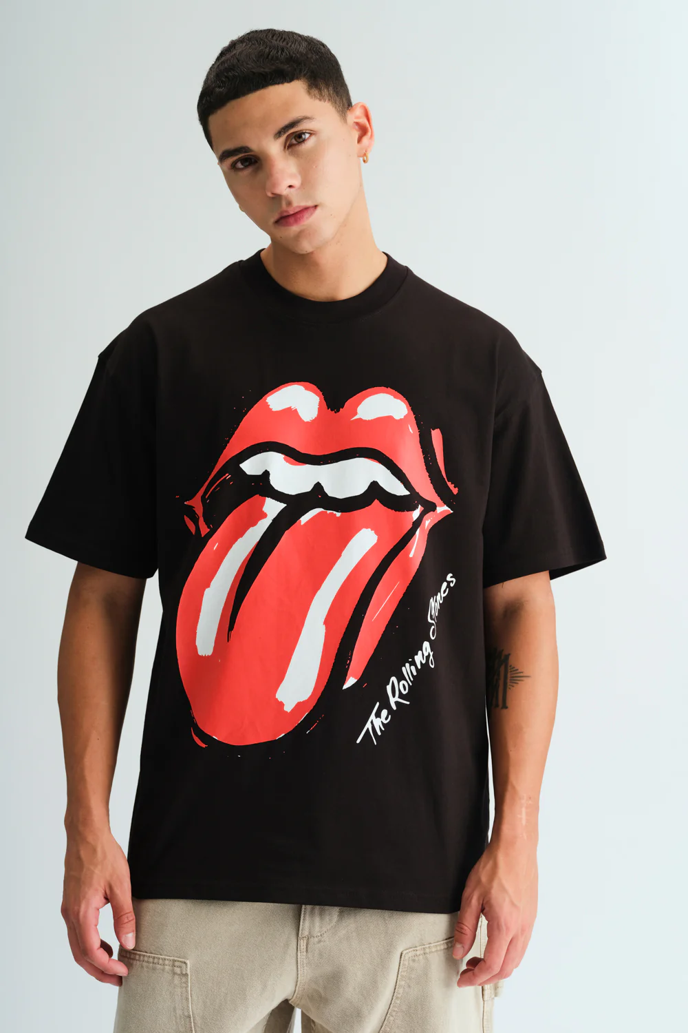 Black Rolling Stones Oversized T-shirt - Image 3