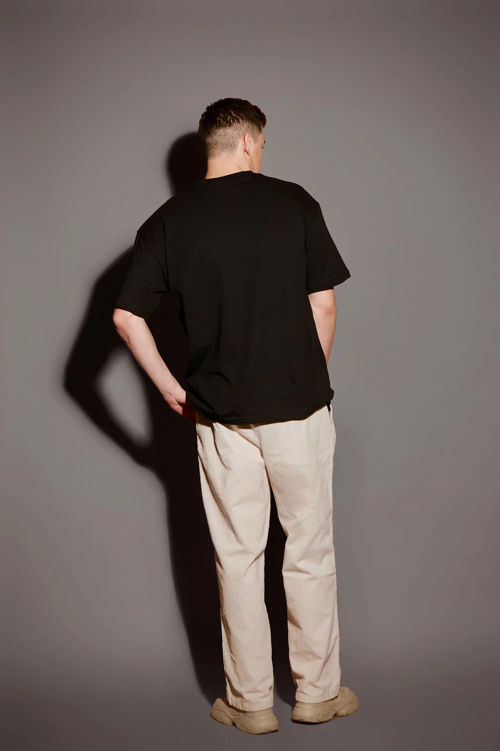 Black Ruffle It Up Oversized T-shirt - Image 7