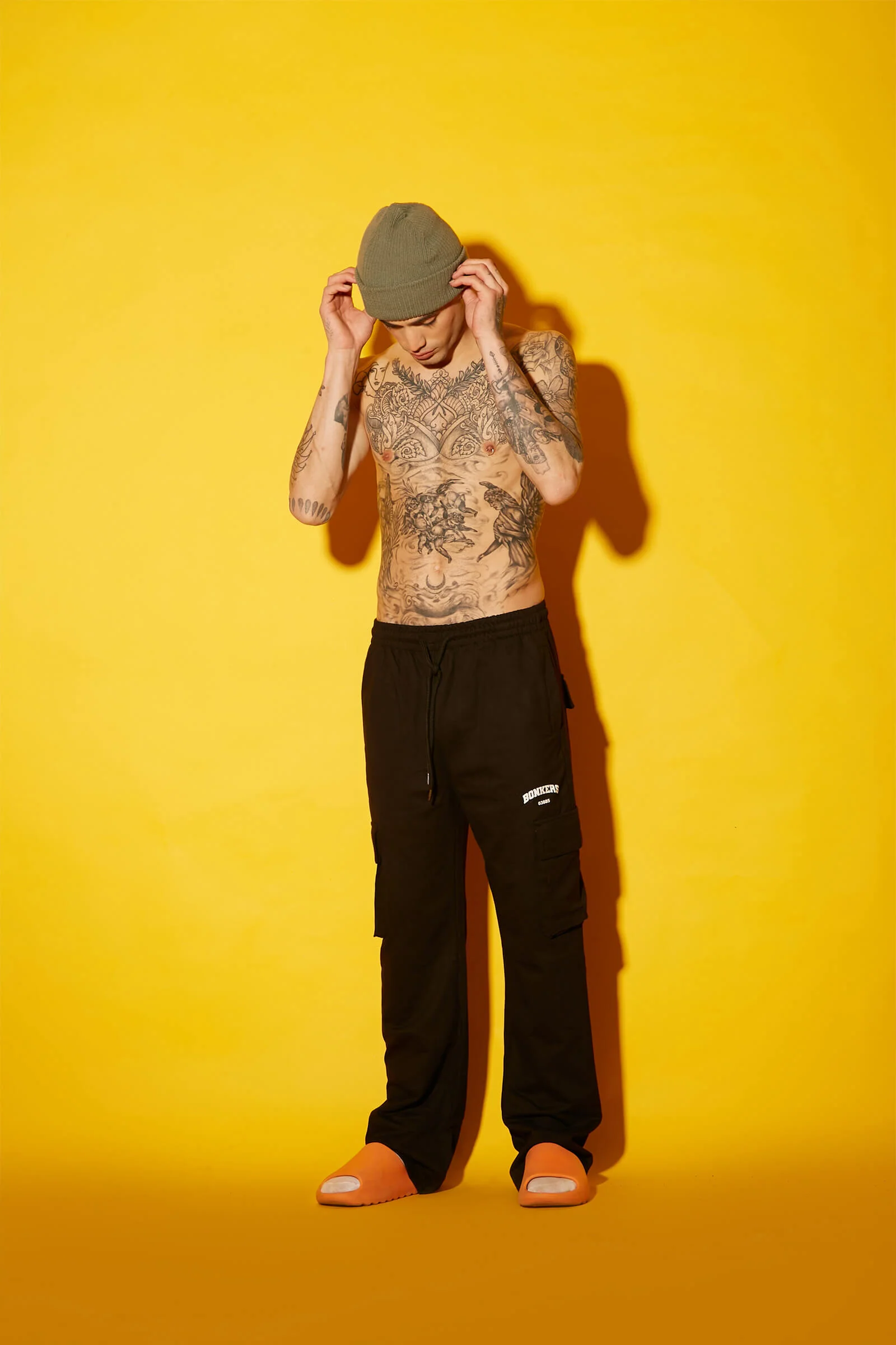 Black Utility Straight Fit Pant - Image 3