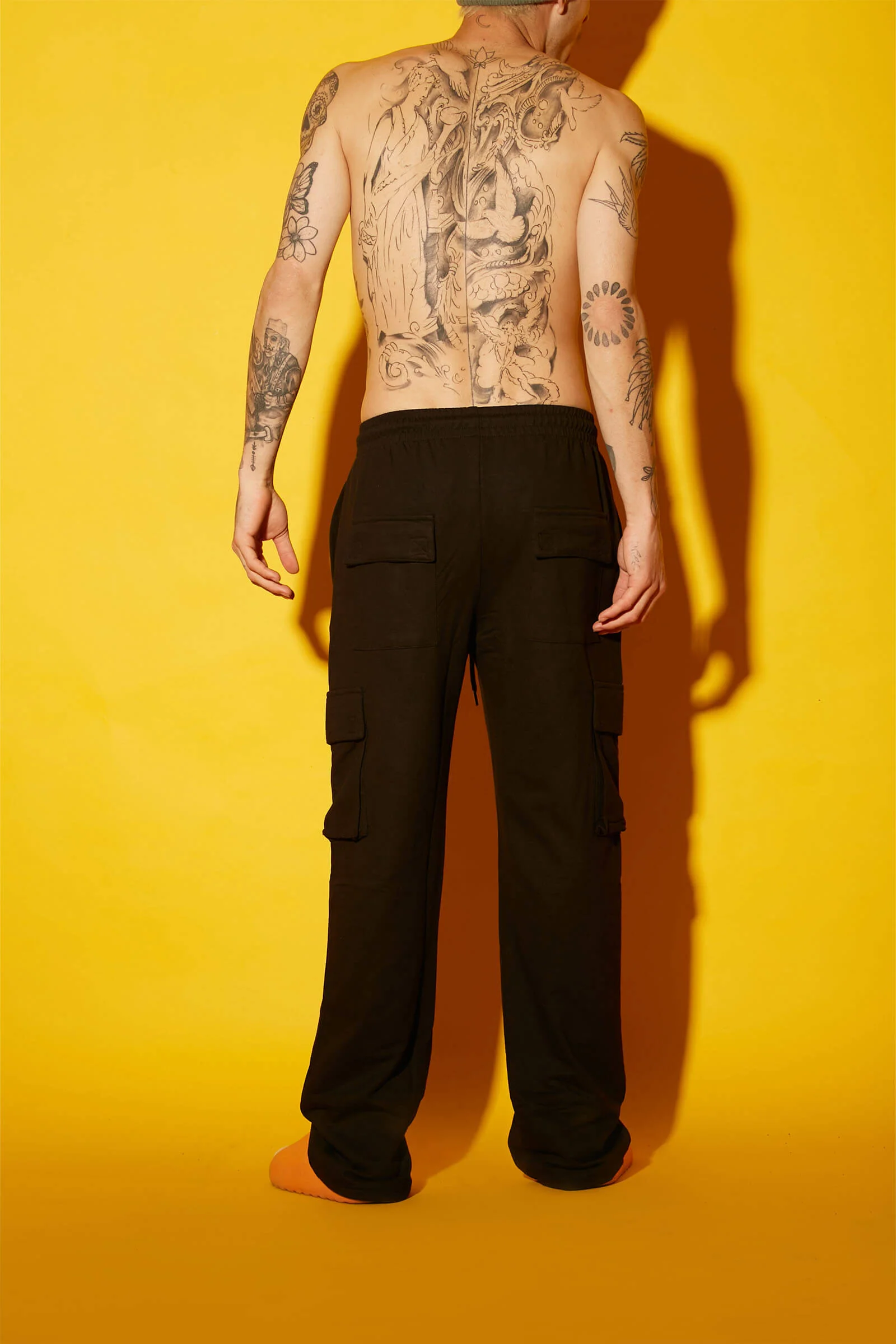 Black Utility Straight Fit Pant - Image 6