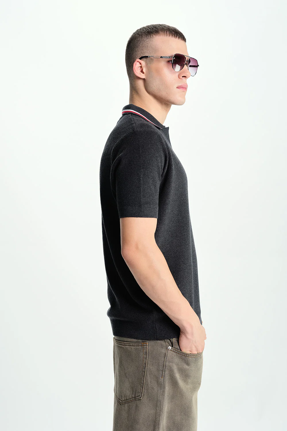 Blackout Knit Polo - Image 6