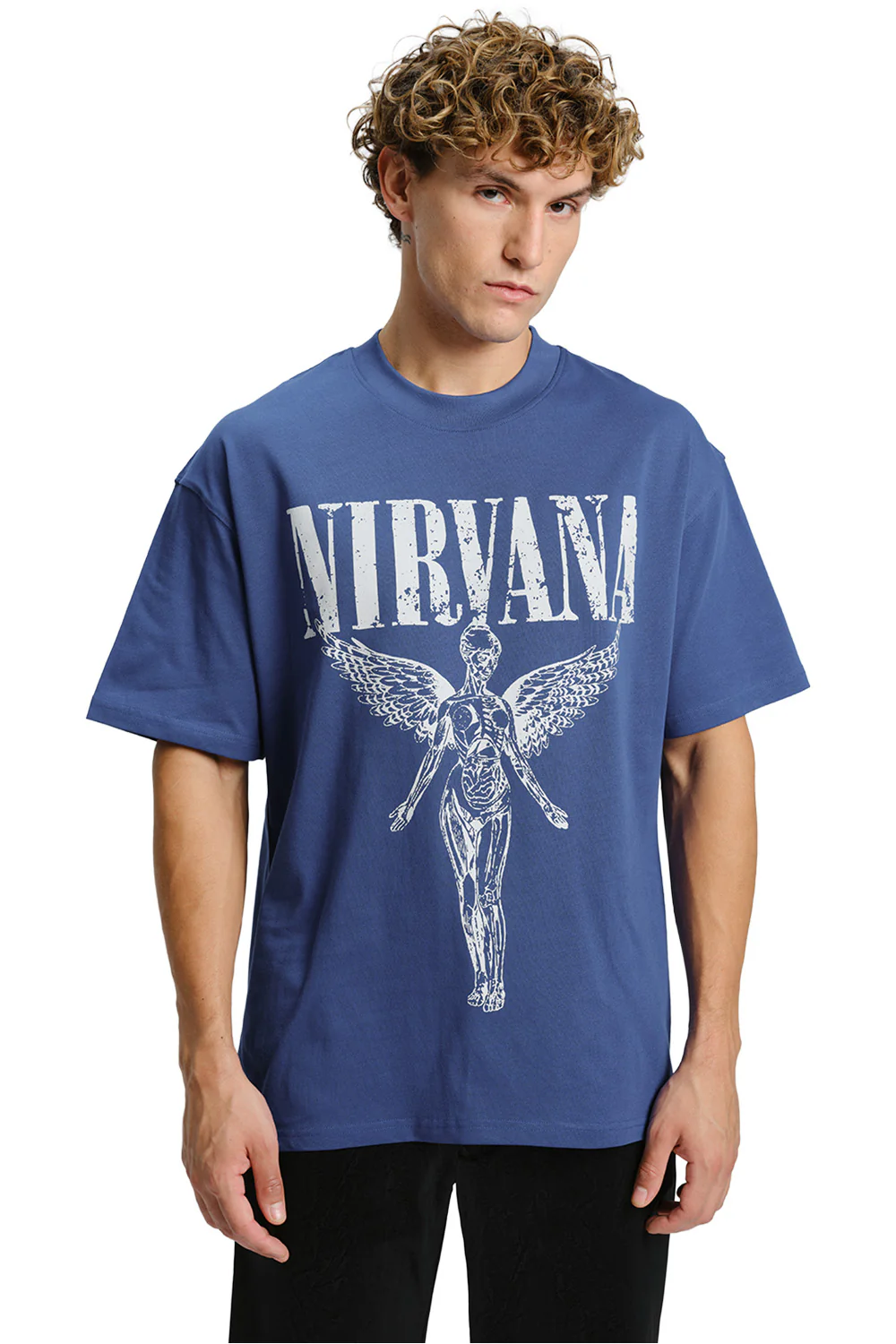 Blue Nirvana Oversized T-shirt - Image 7