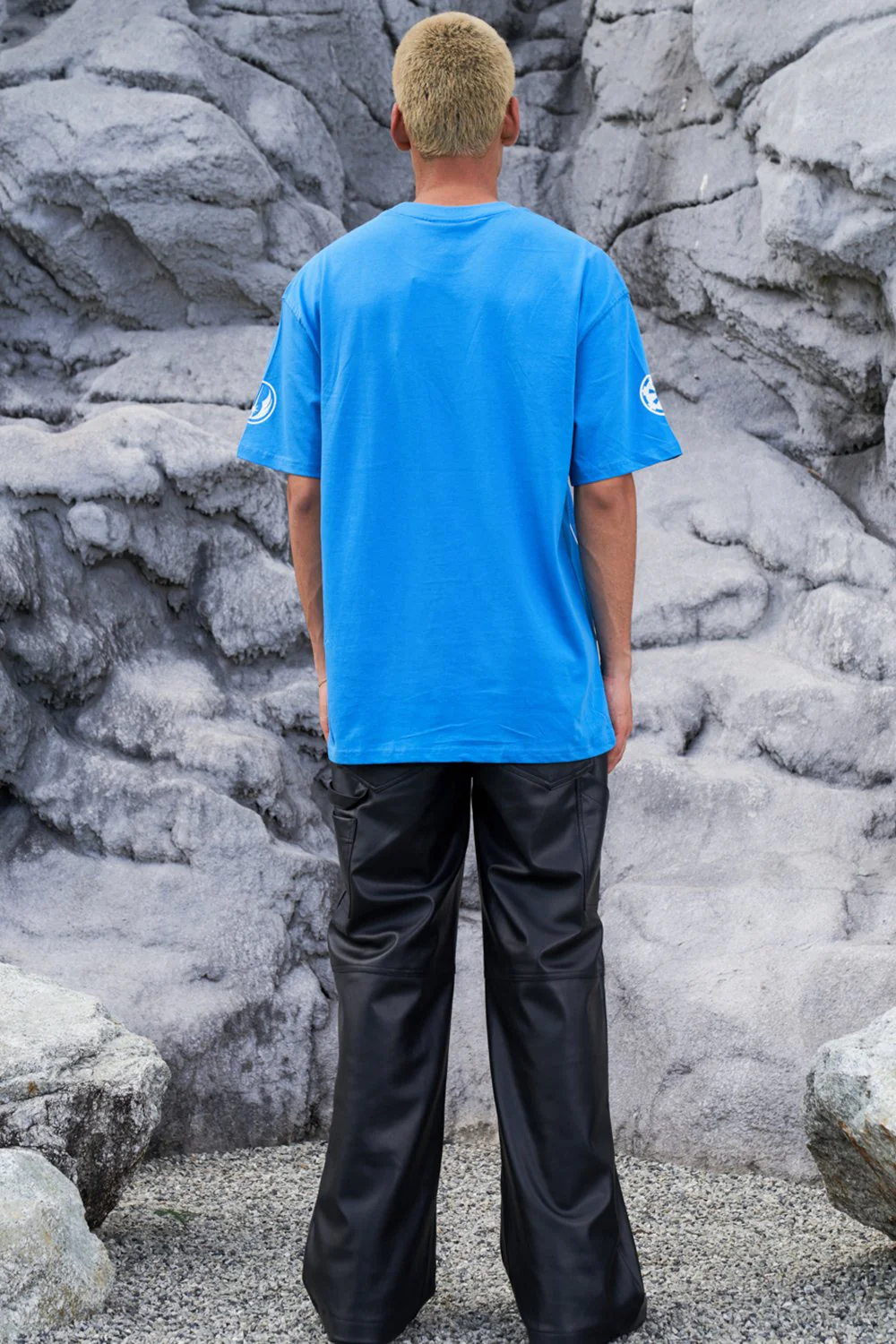 Blue Star Wars Oversized T-shirt - Image 6