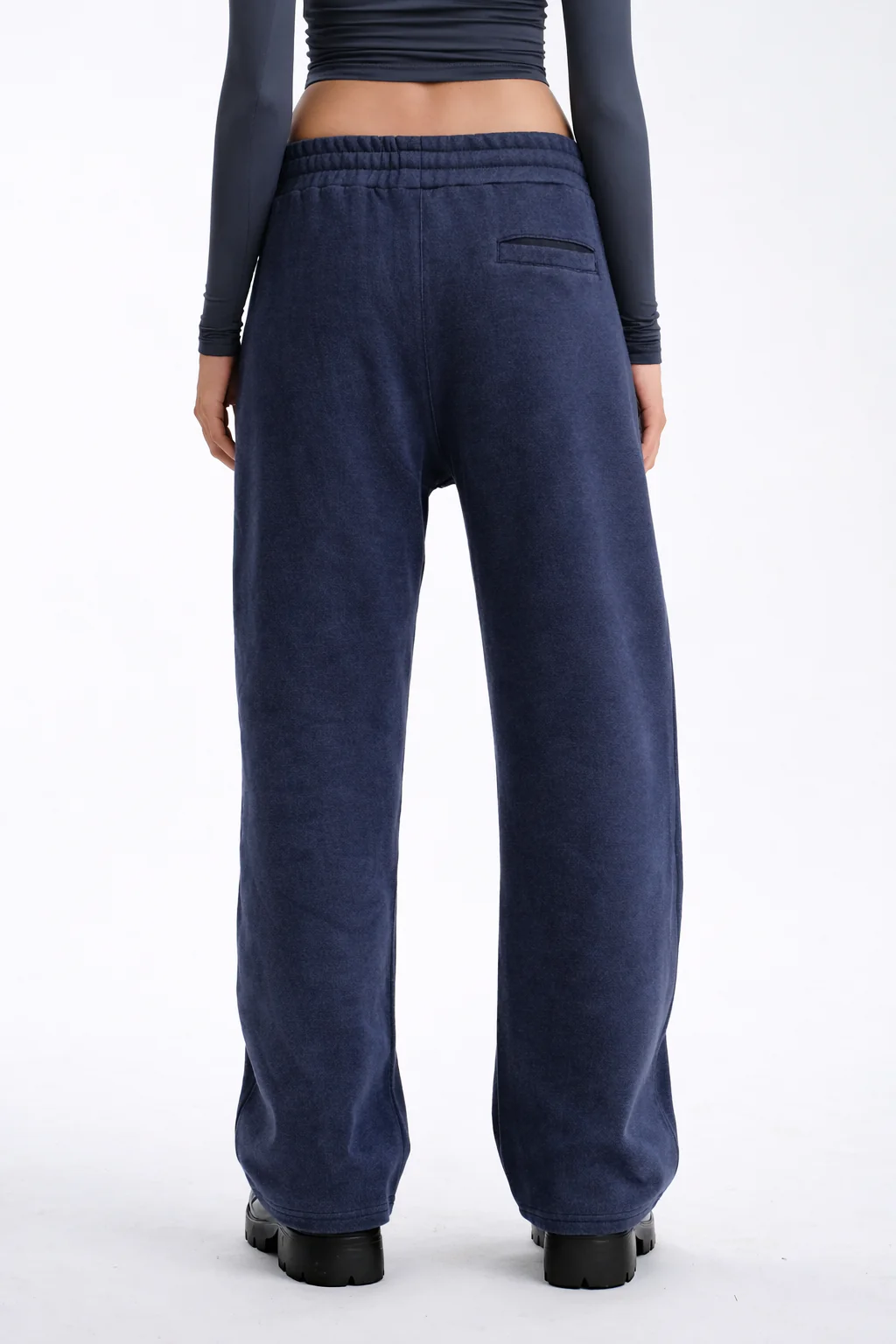 Blue Static Fade Joggers - Image 4