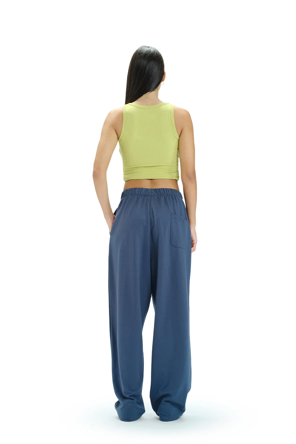 Blue Static Loose Fit Joggers - Image 6