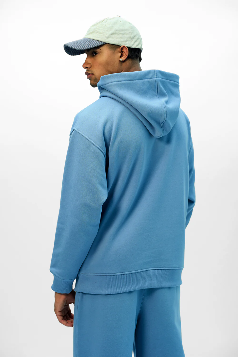 Blue Wear A Hug Oversized Hoodie - Image 3