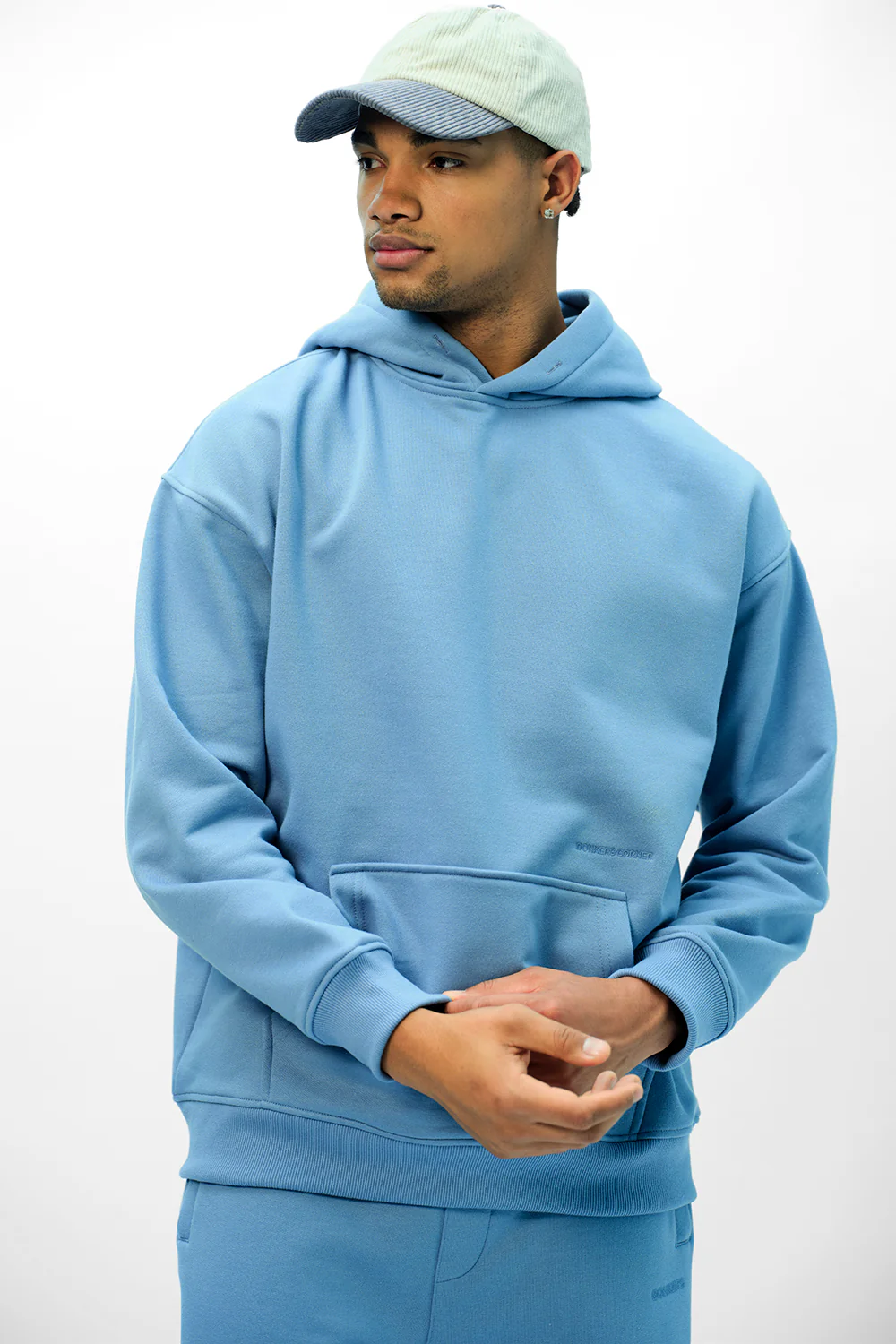 Blue Wear A Hug Oversized Hoodie - Image 4