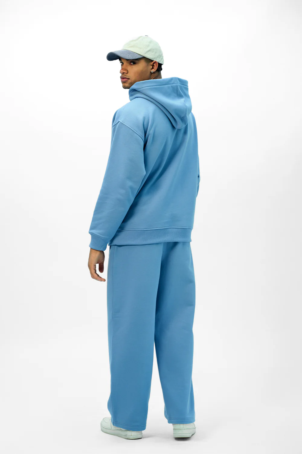 Blue Wear A Hug Oversized Hoodie - Image 6