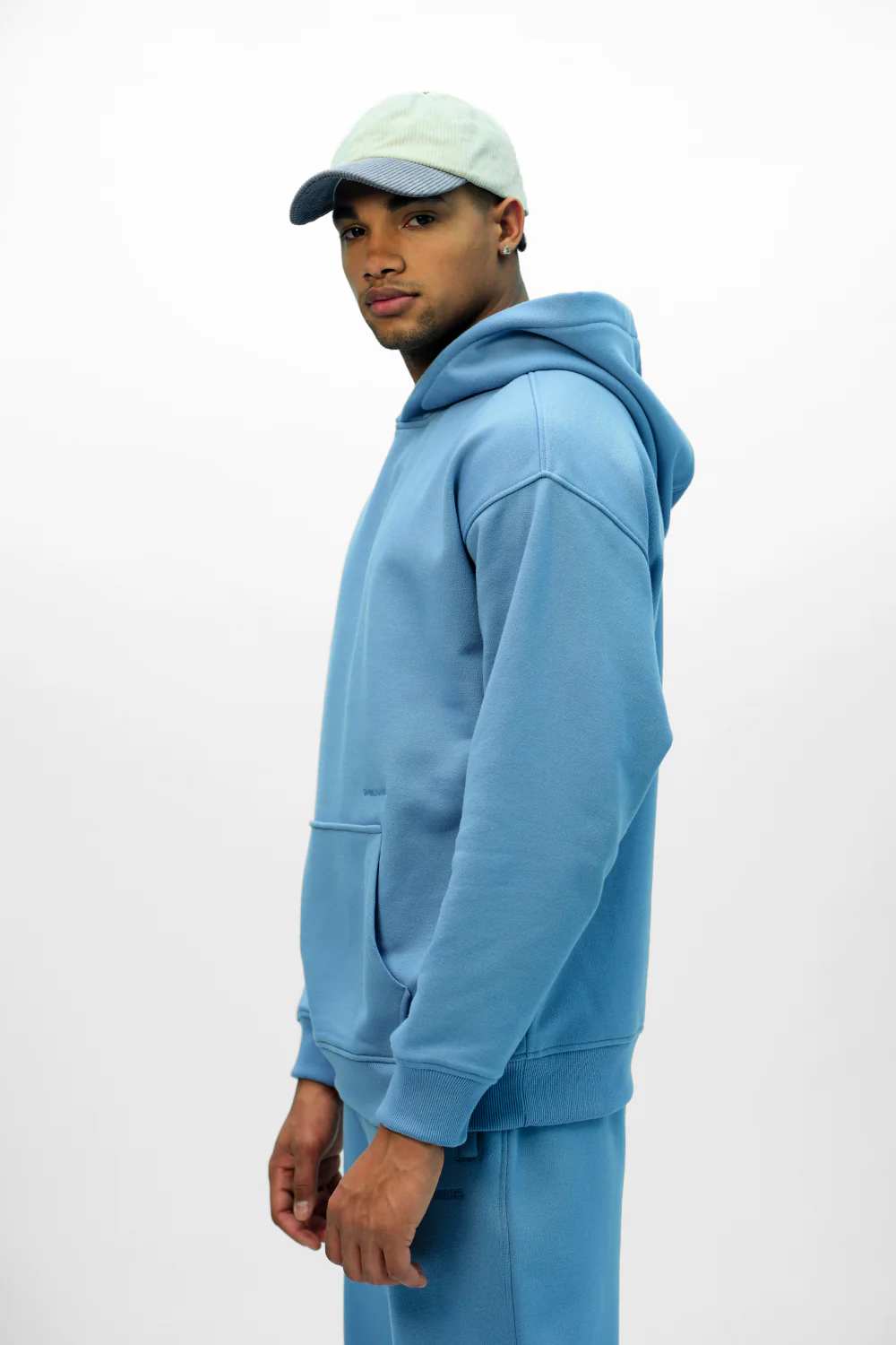 Blue Wear A Hug Oversized Hoodie - Image 7