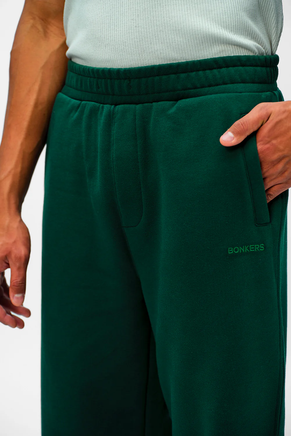 Bottle Green Everyday Joggers - Image 2