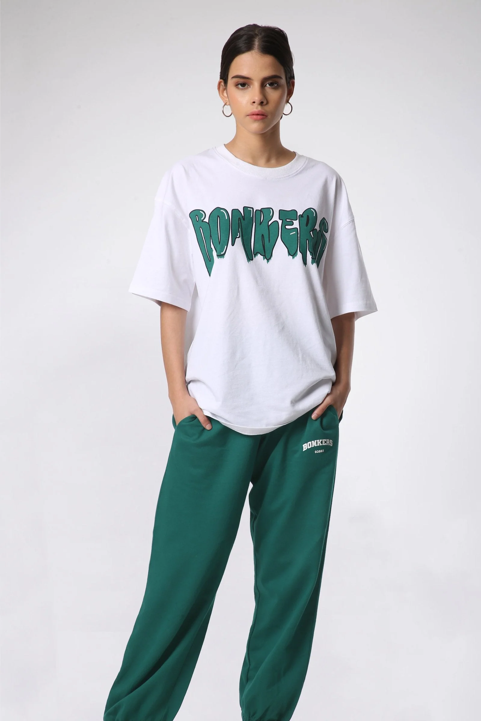 Bottle Green Joggers - Image 3