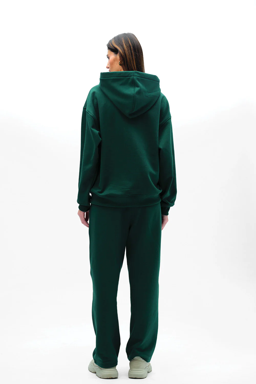 Bottle Green Wear A Hug Oversized Hoodie - Image 10
