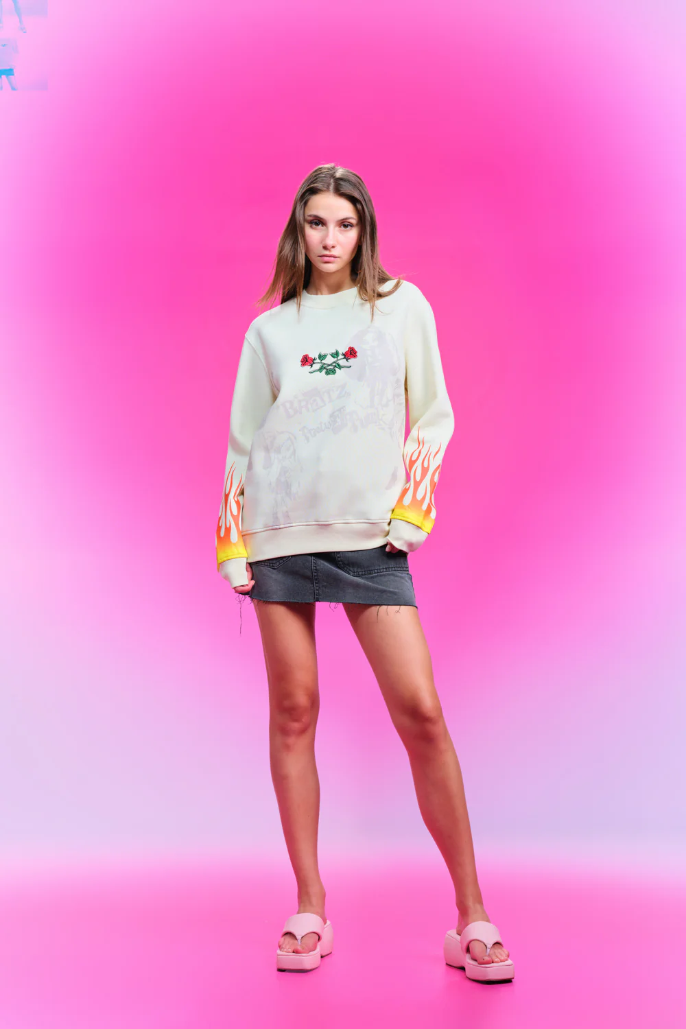 Bratz Pretty N Punk Sweatshirt - Image 7