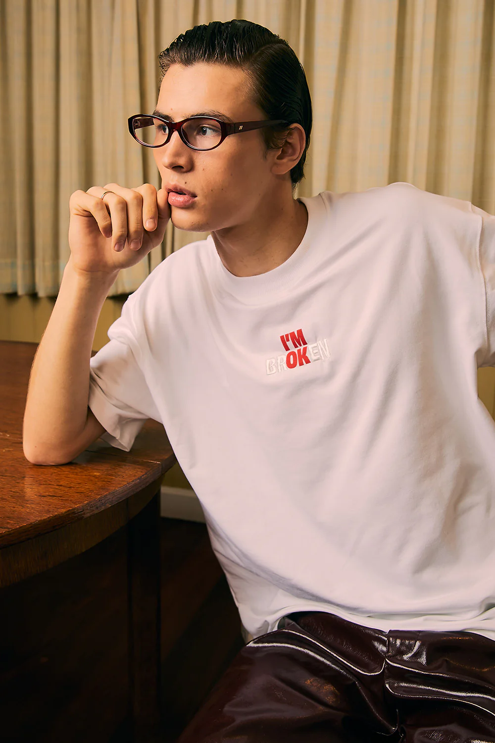 Broken Vibes Oversized T-shirt
