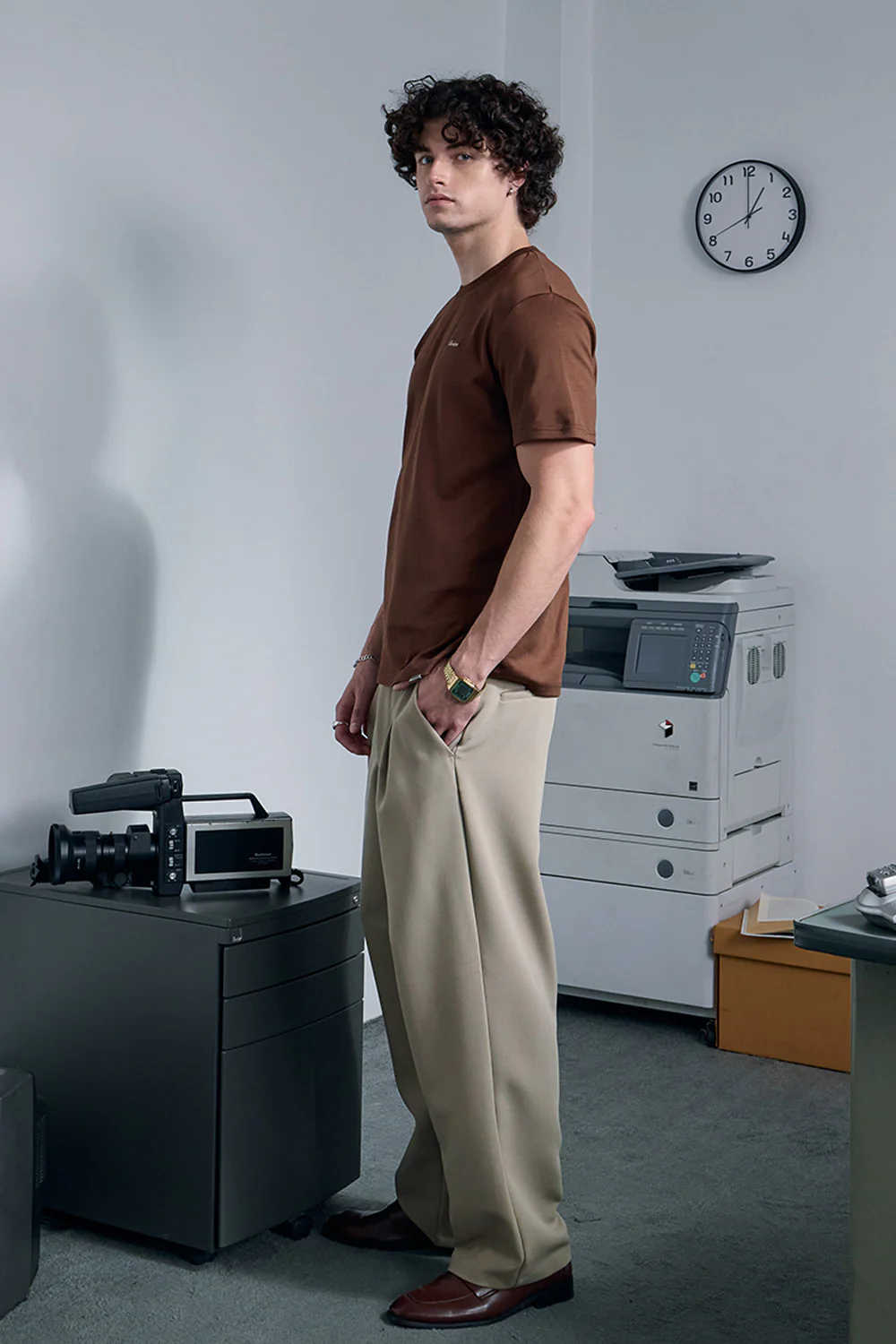 Brown Regular Fit T-Shirt - Image 5