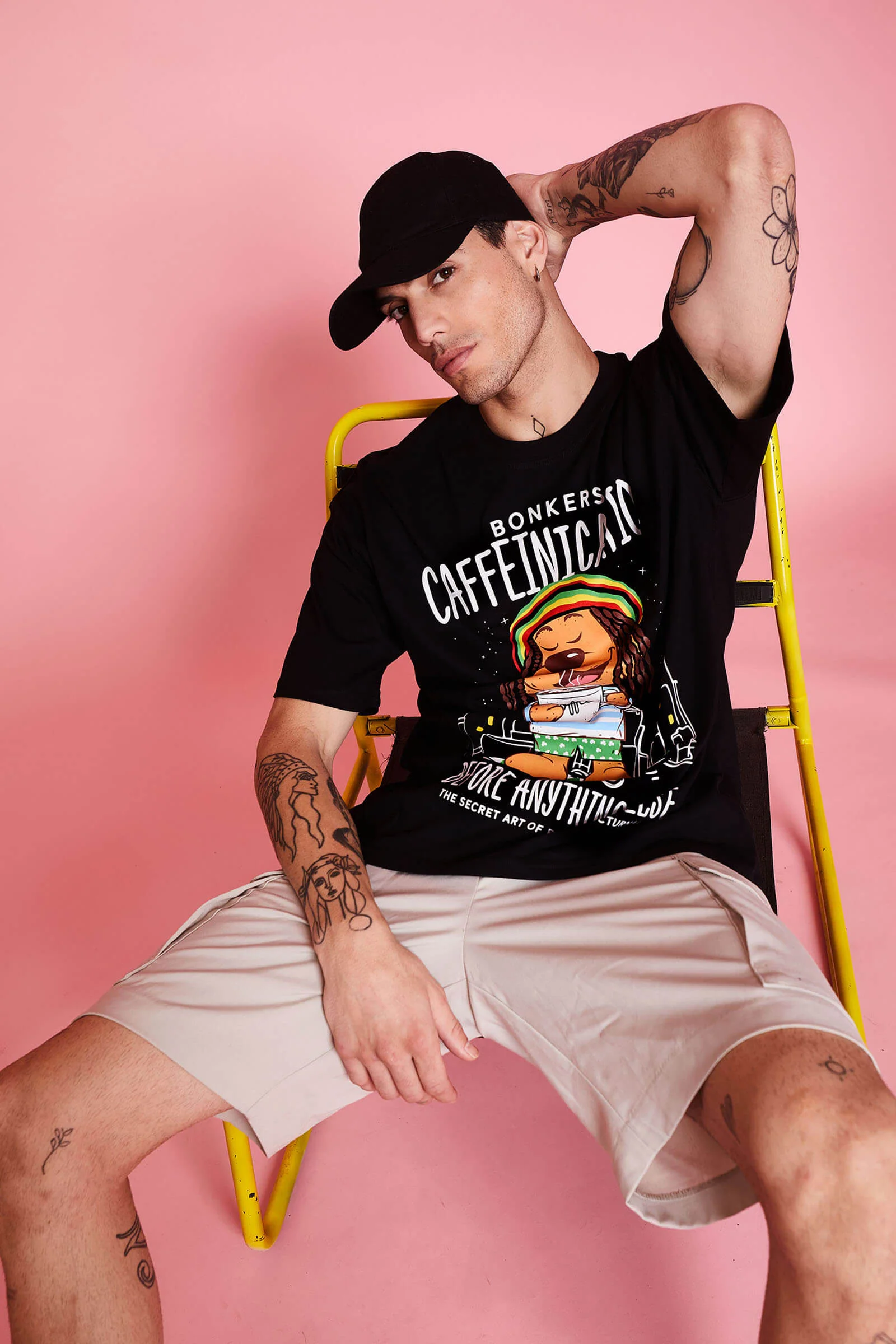 Caffeinication Oversized T-Shirt - Image 2