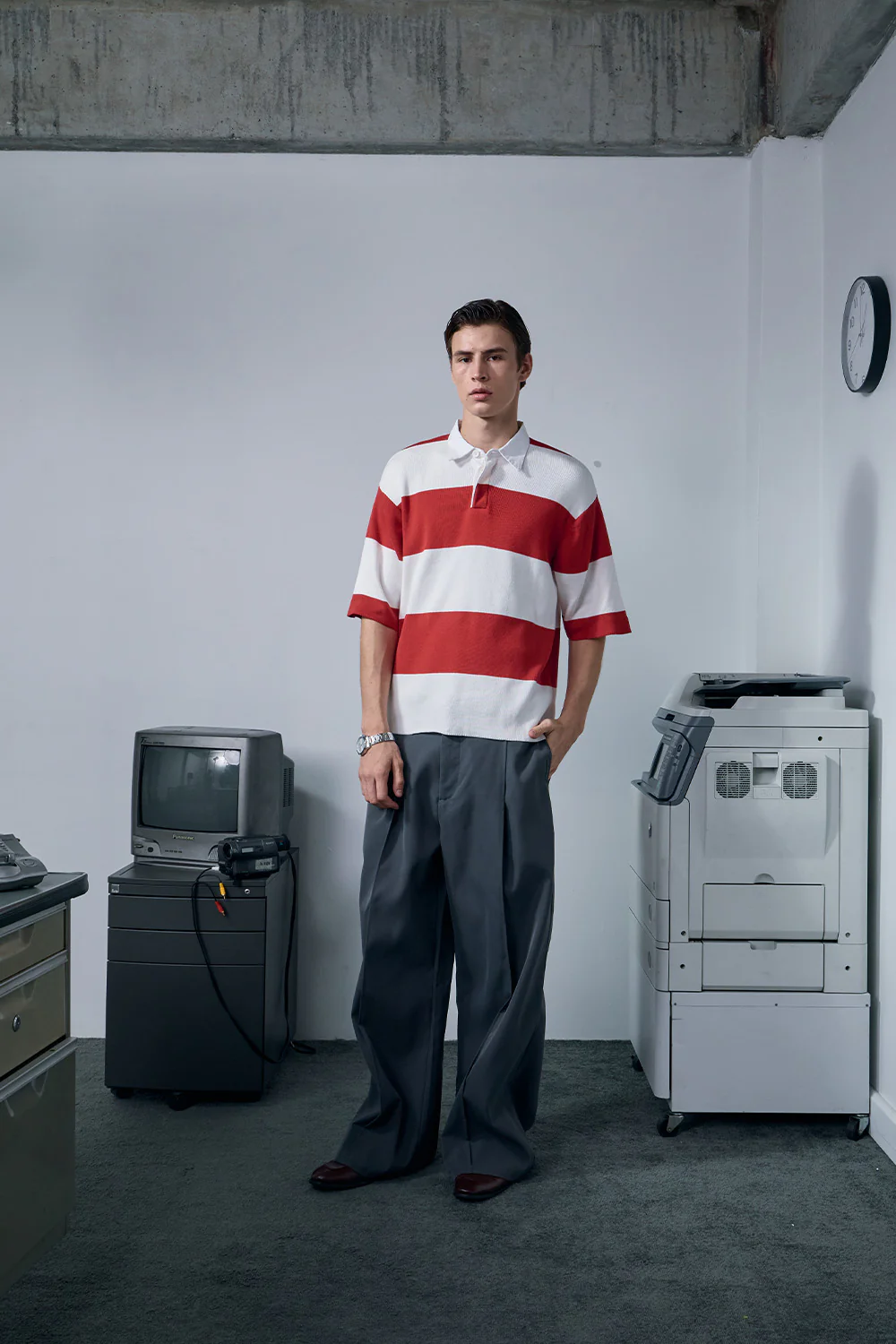 Candy Cane Polo T-Shirt - Image 2