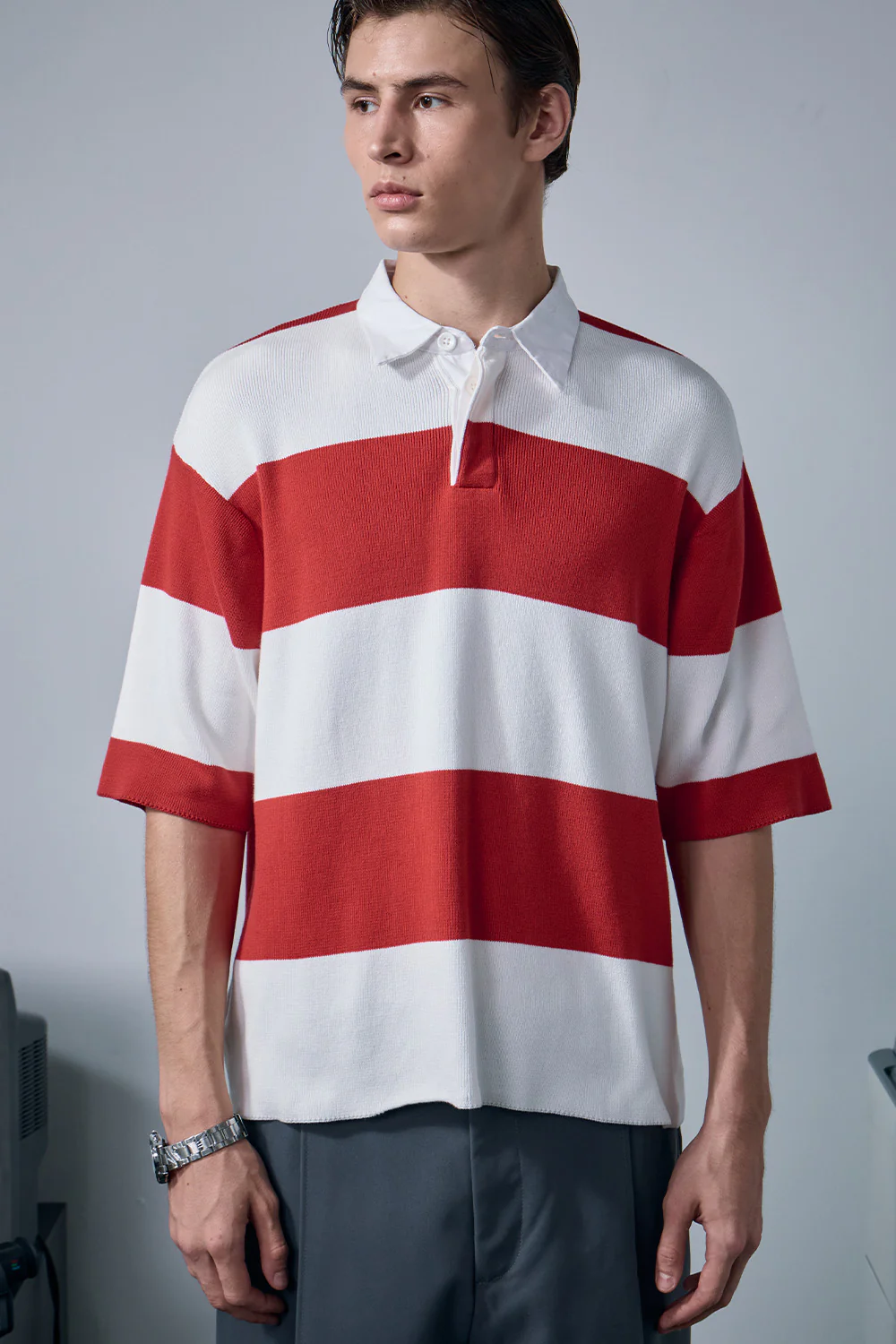 Candy Cane Polo T-Shirt - Image 3