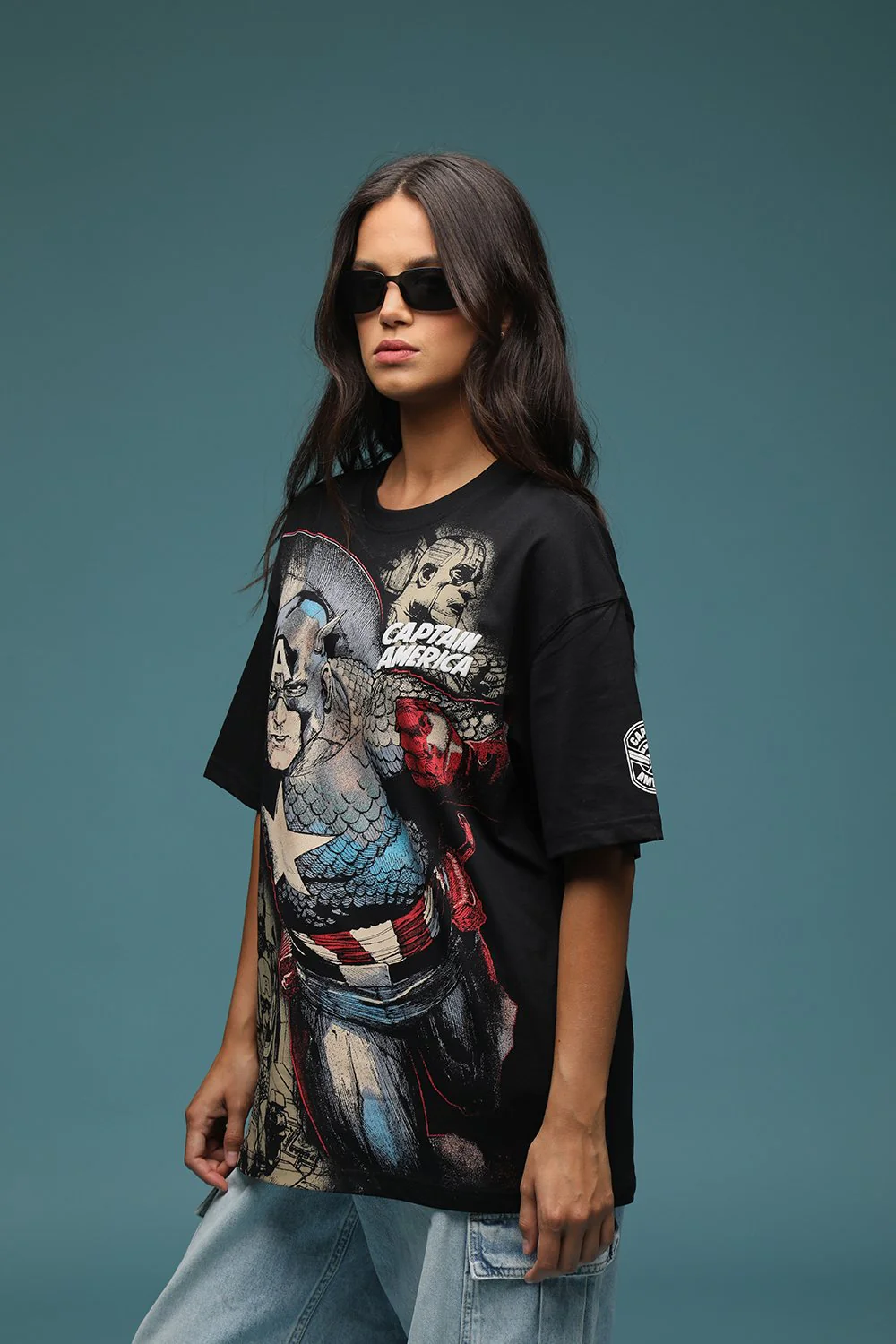 Captain America Oversized T-shirt - Image 6