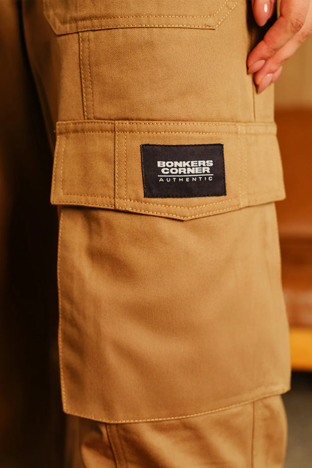 Caramel 6 Pockets Cargo Pant - Image 4