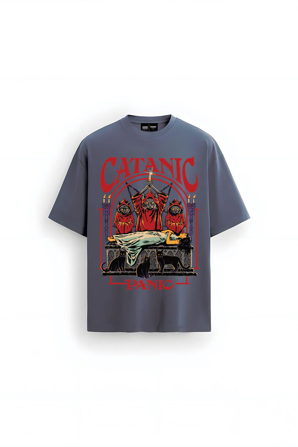 Catanic Oversized T-shirt - Image 5