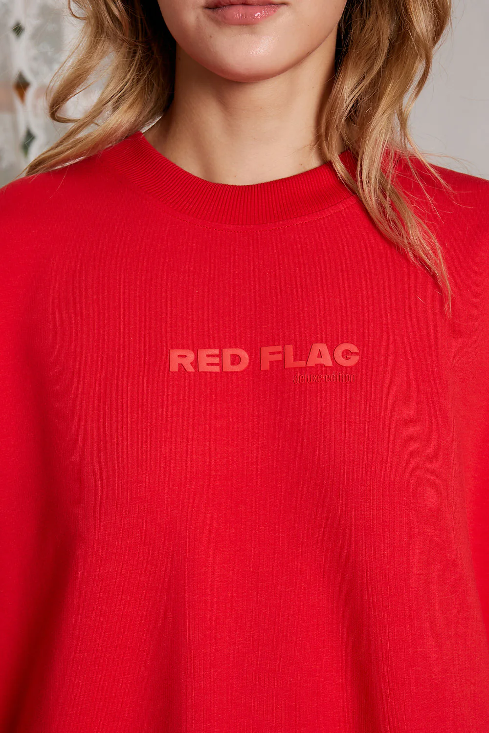 Certified Red Flag Oversized T-shirt - Image 3