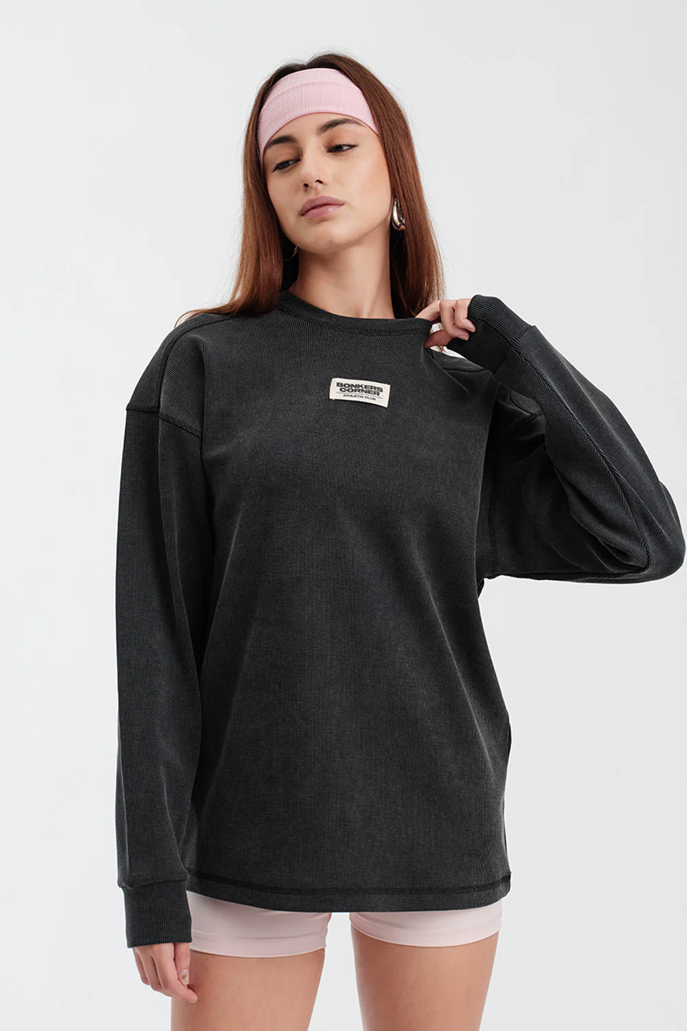 Charcoal Wash Long Sleeve T-shirt