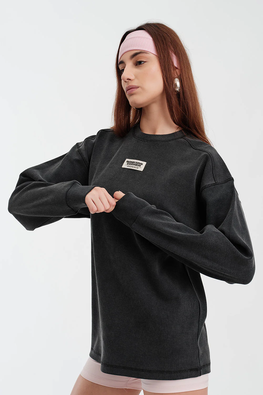 Charcoal Wash Long Sleeve T-shirt - Image 3