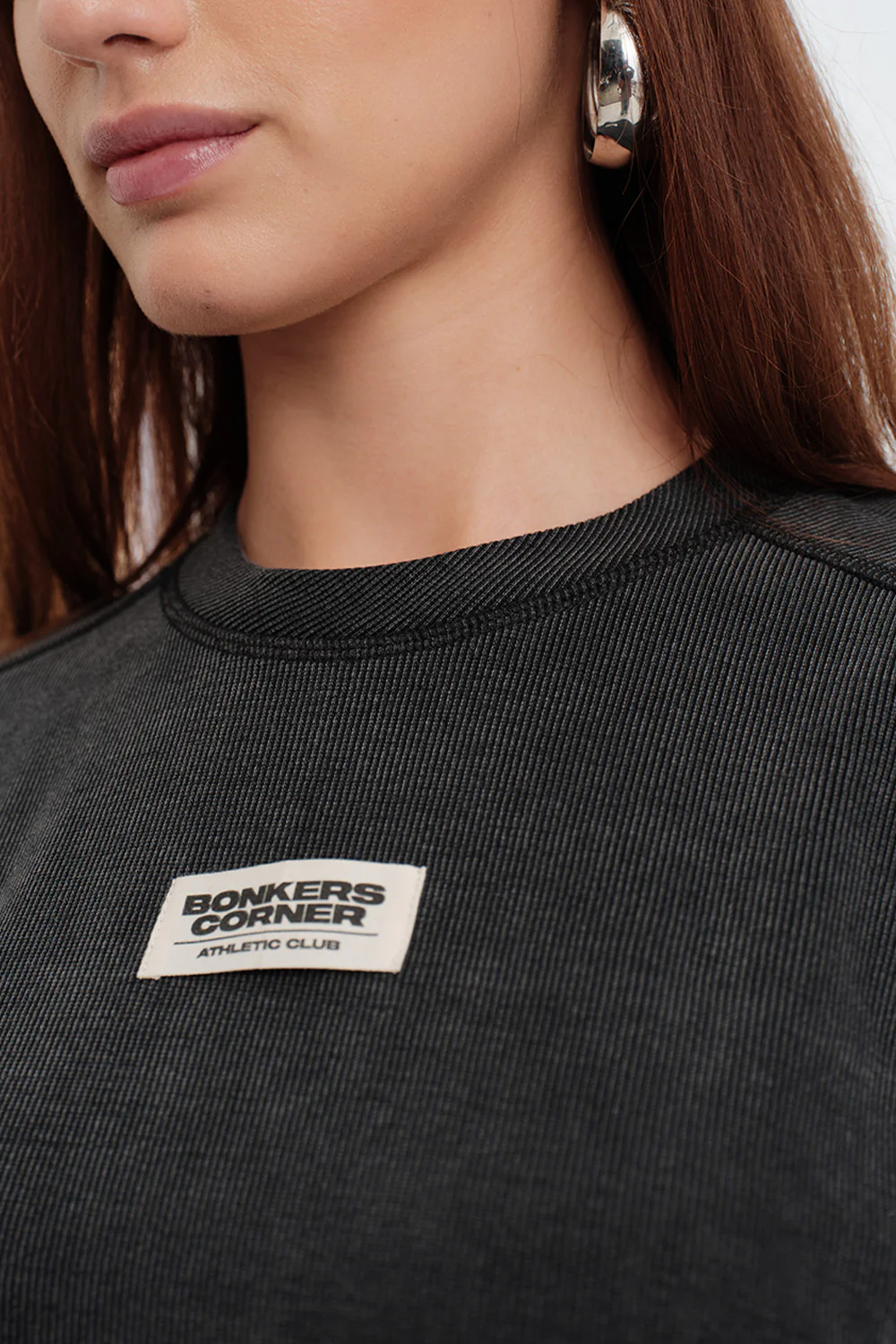Charcoal Wash Long Sleeve T-shirt - Image 5