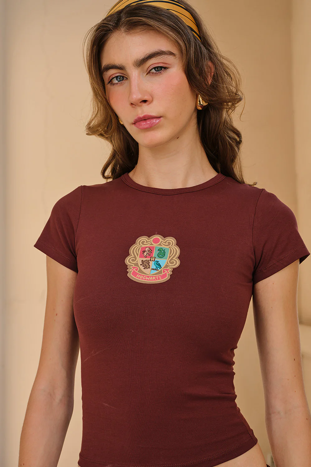 Charm Crest Baby Tee - Image 4