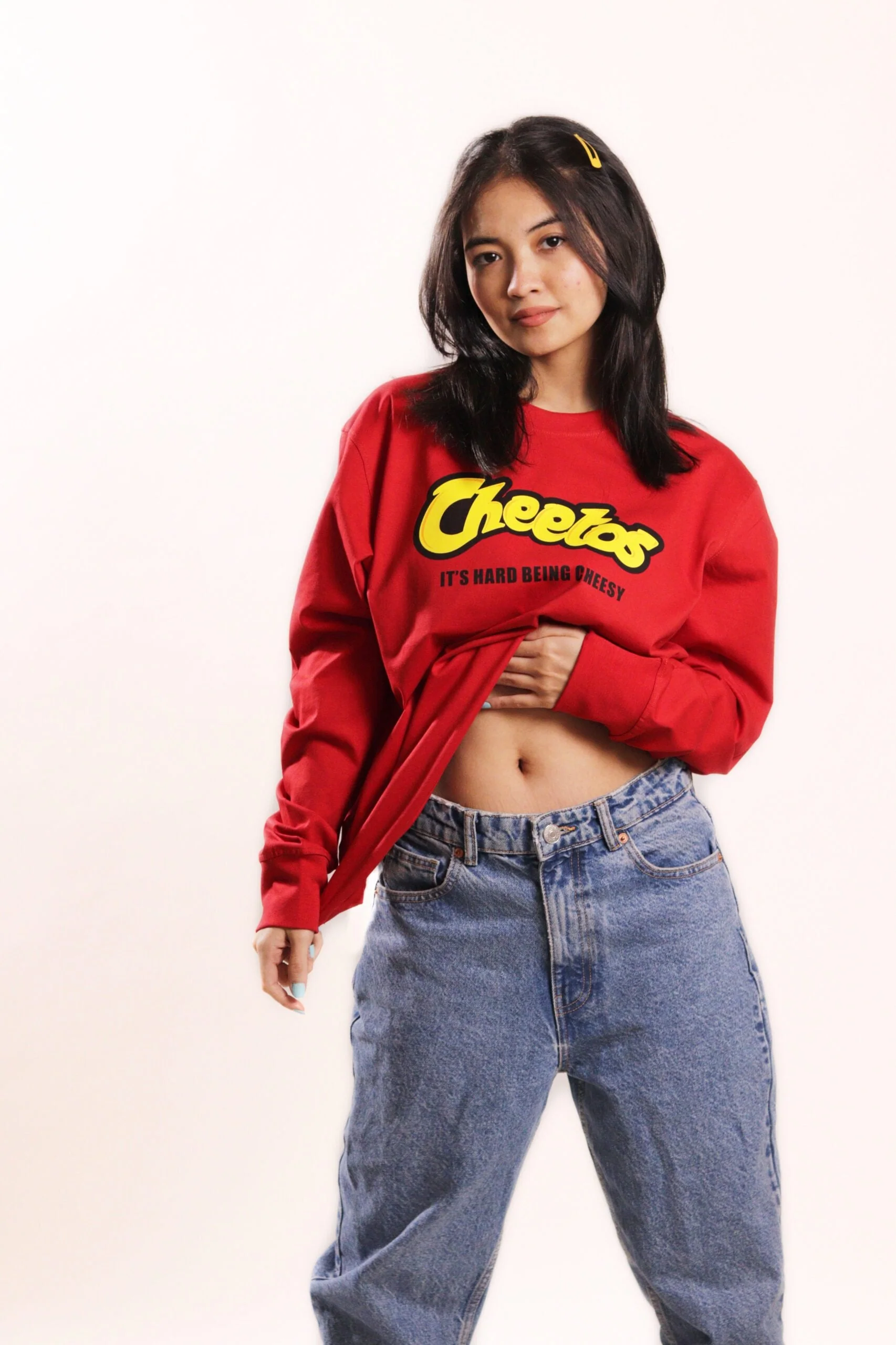 Cheetos Long-Sleeved Cotton T-Shirt - Image 3