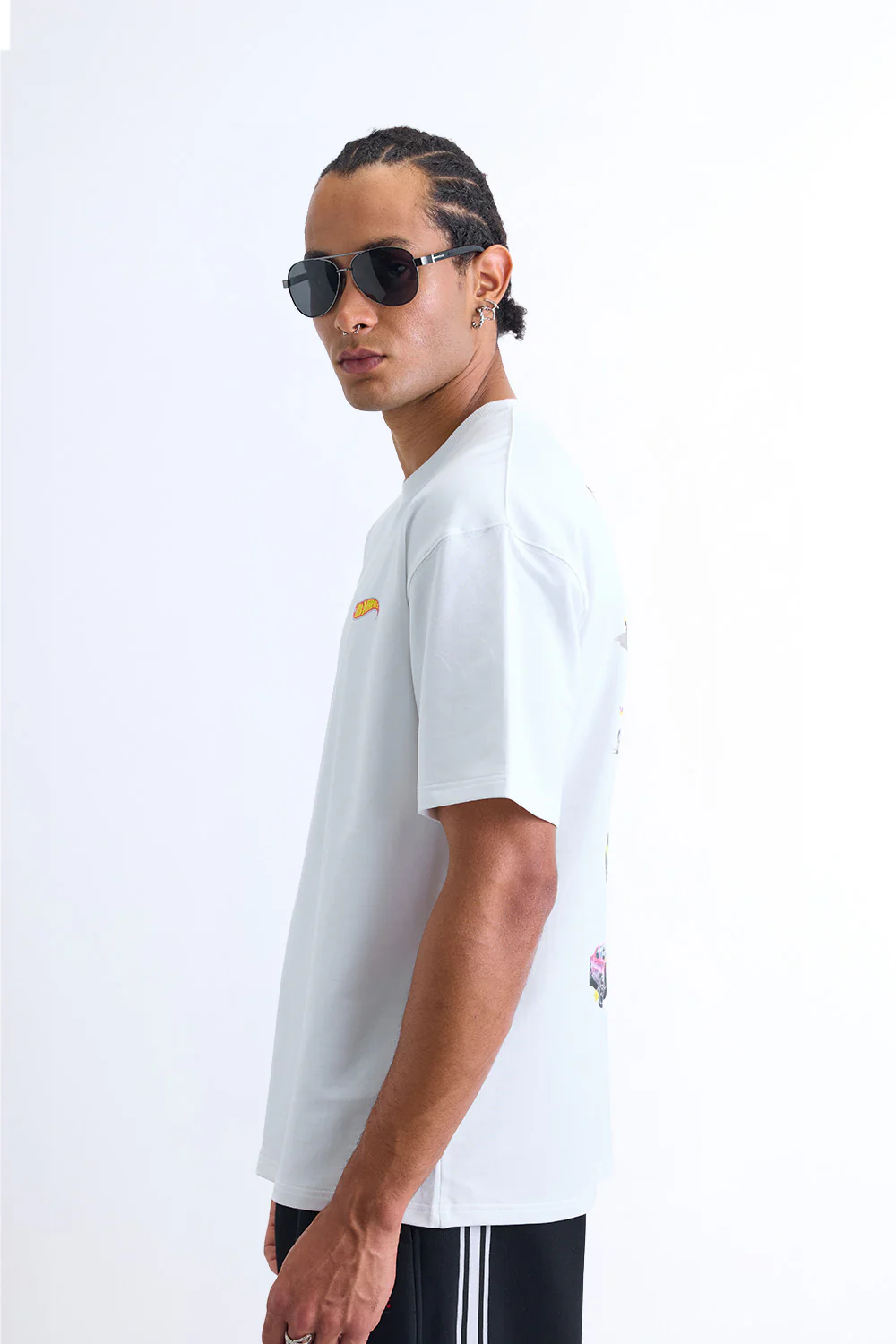 Collector Grid Oversized T-shirt - Image 6