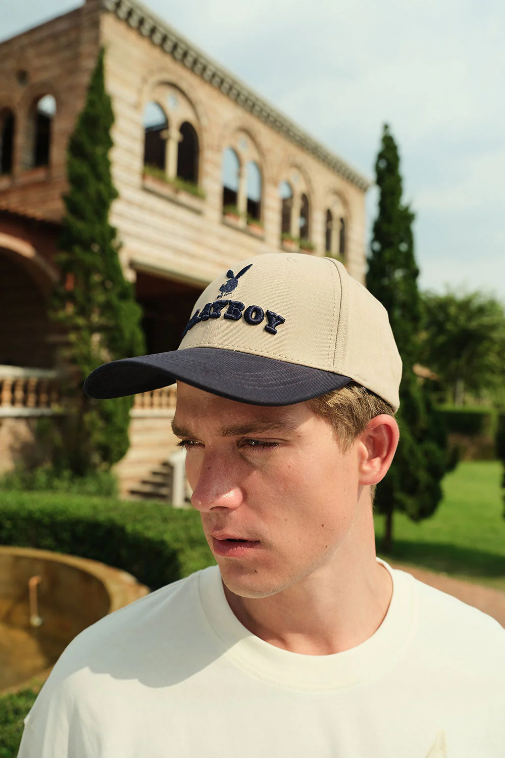 Club Navy Playboy Cap - Image 5