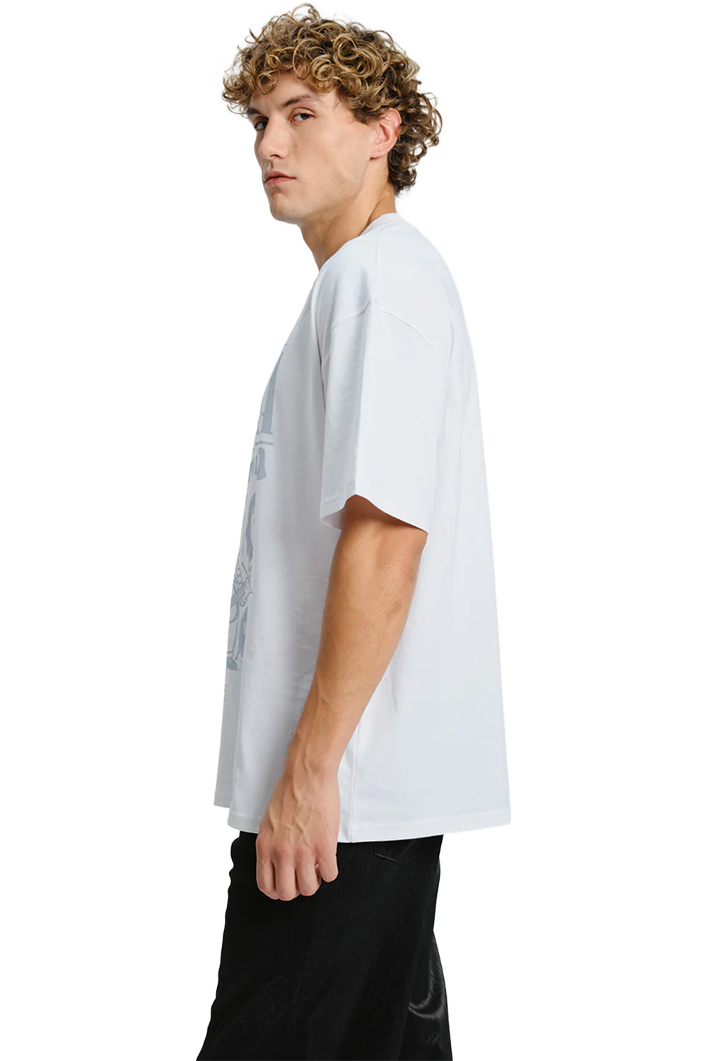 Come As You Are White Oversized T-shirt - Image 5