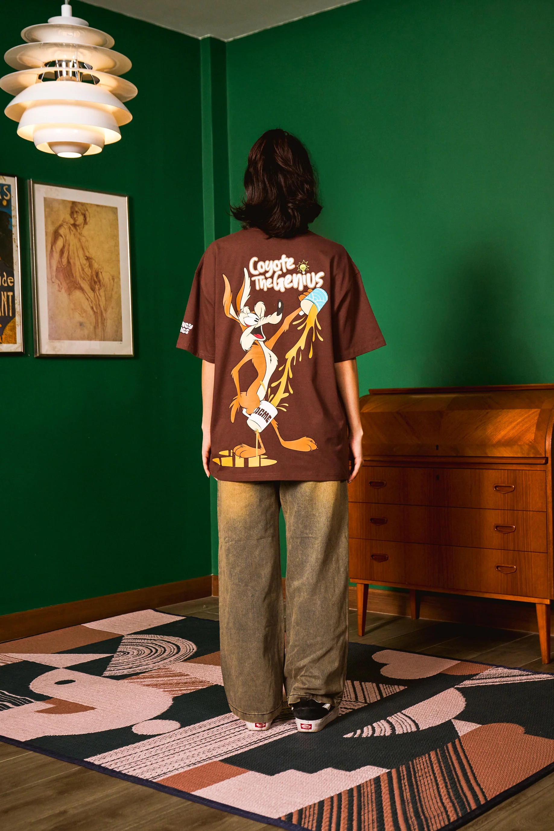 Coyote The Genius Oversized T-shirt - Image 3