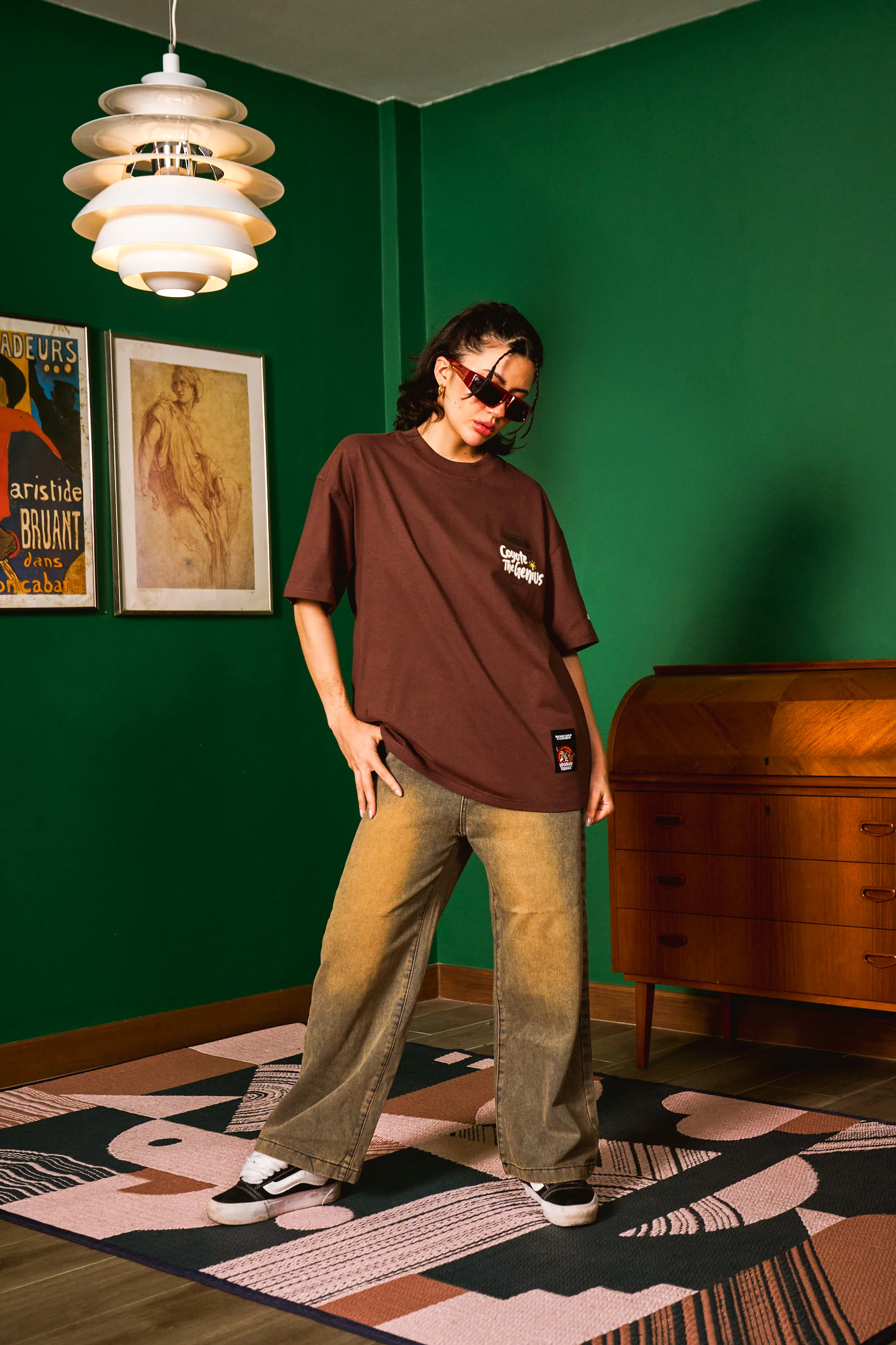 Coyote The Genius Oversized T-shirt - Image 5